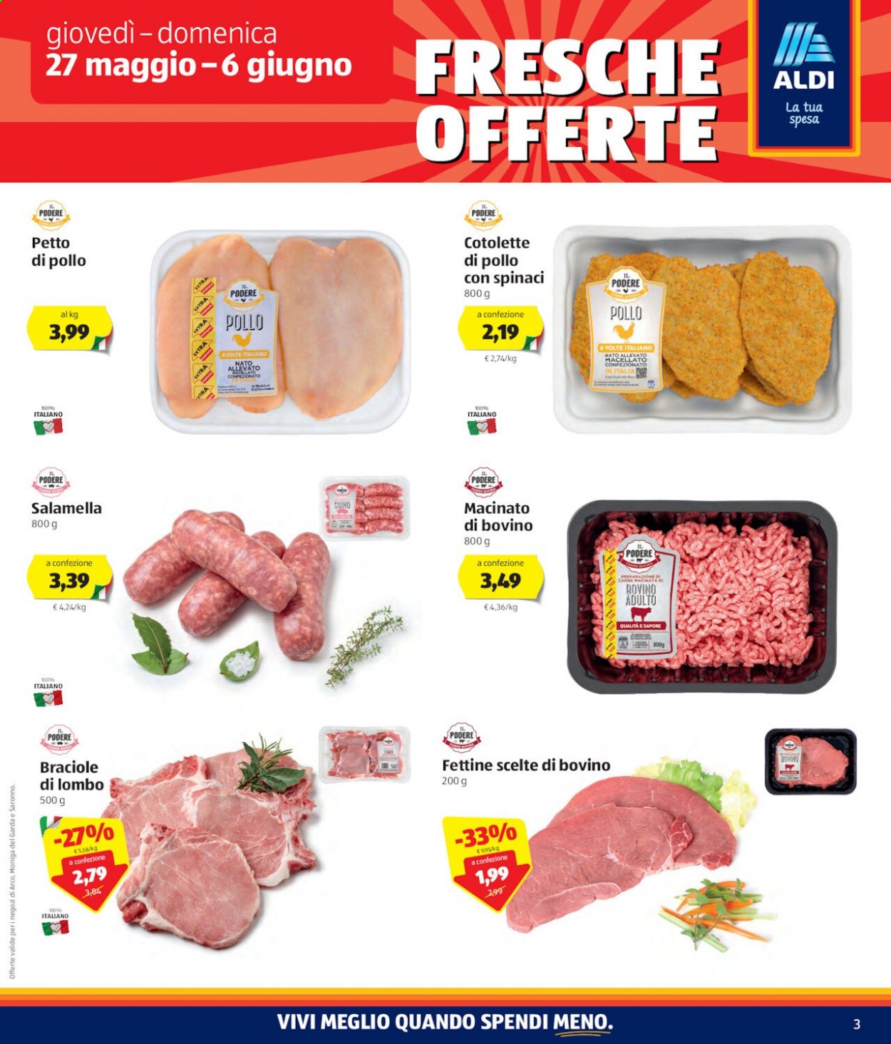 Volantino Aldi - 27/5/2021 - 5/6/2021. Pagina 3