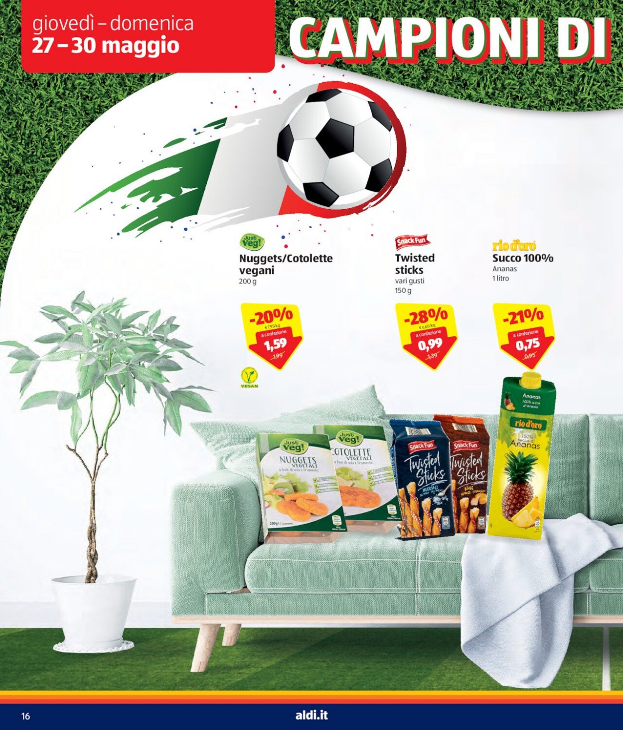 Volantino Aldi - 27/5/2021 - 5/6/2021. Pagina 16