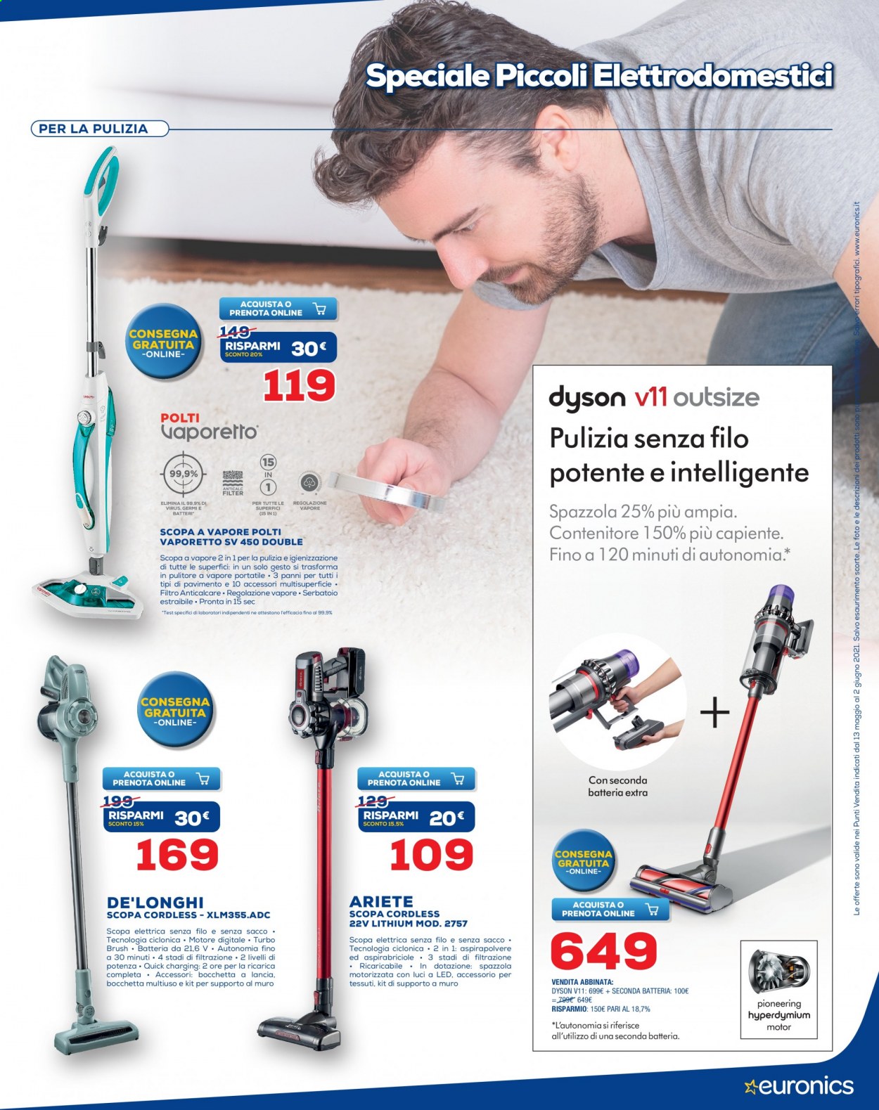 Volantino Euronics - 13/5/2021 - 2/6/2021. Pagina 7
