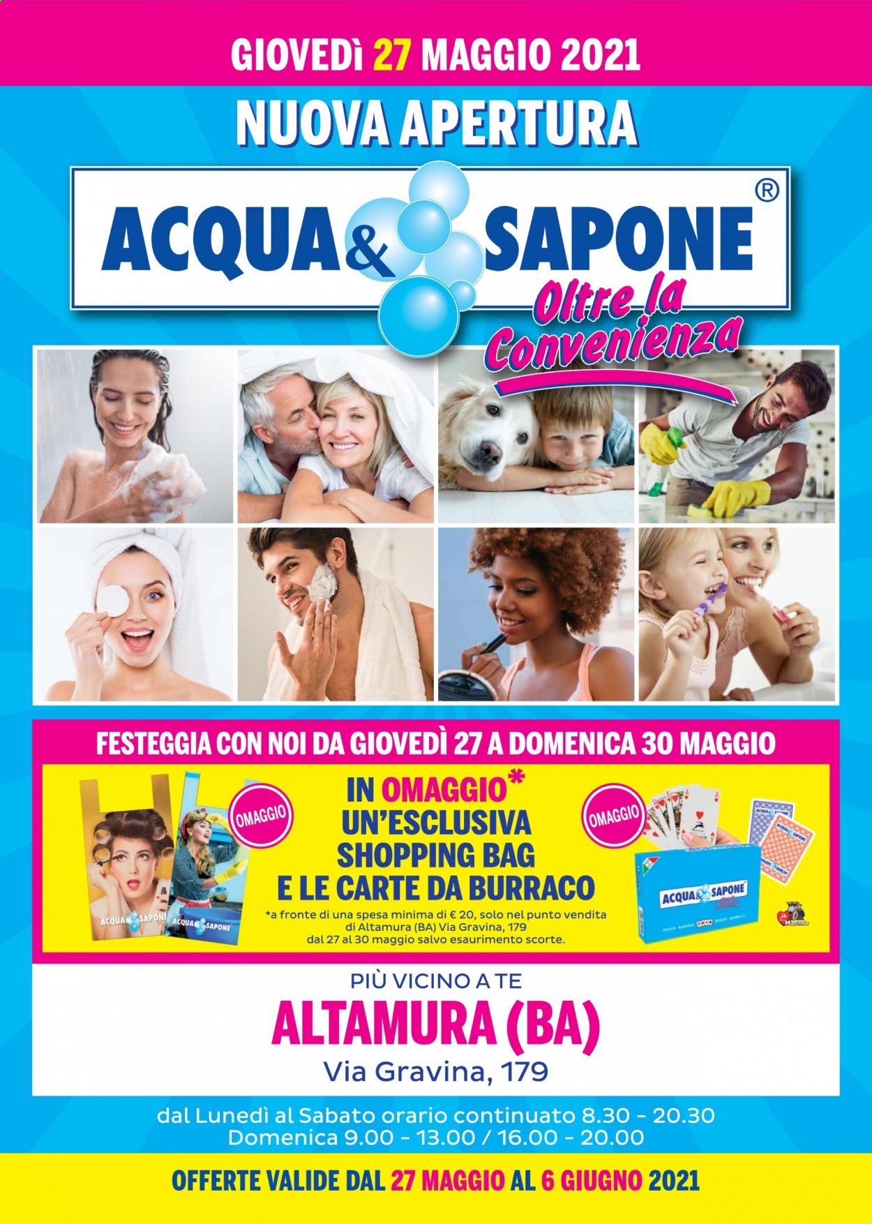 Volantino Acqua & Sapone - 27/5/2021 - 6/6/2021. Pagina 1