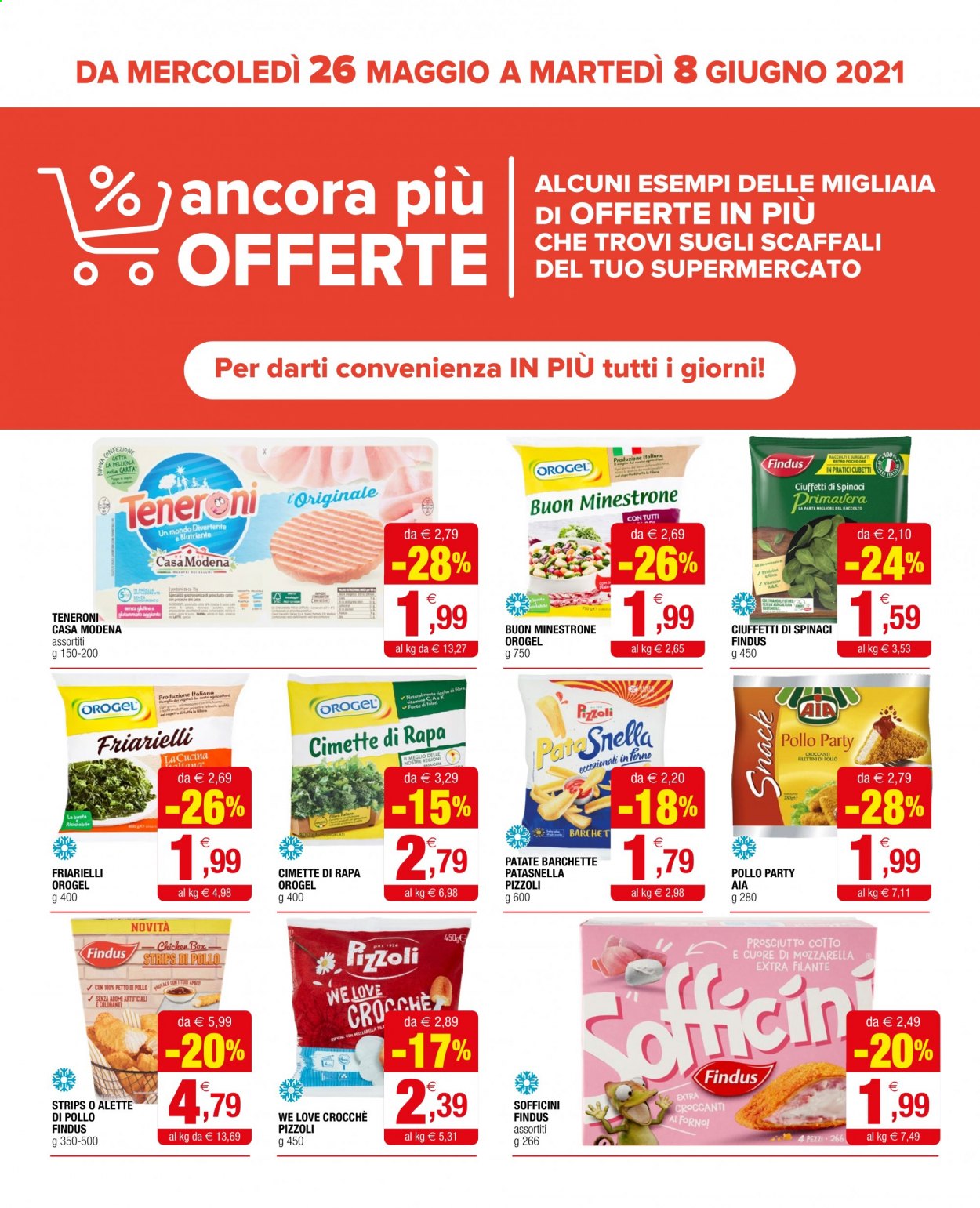 Volantino Iperal - 26/5/2021 - 8/6/2021. Pagina 1