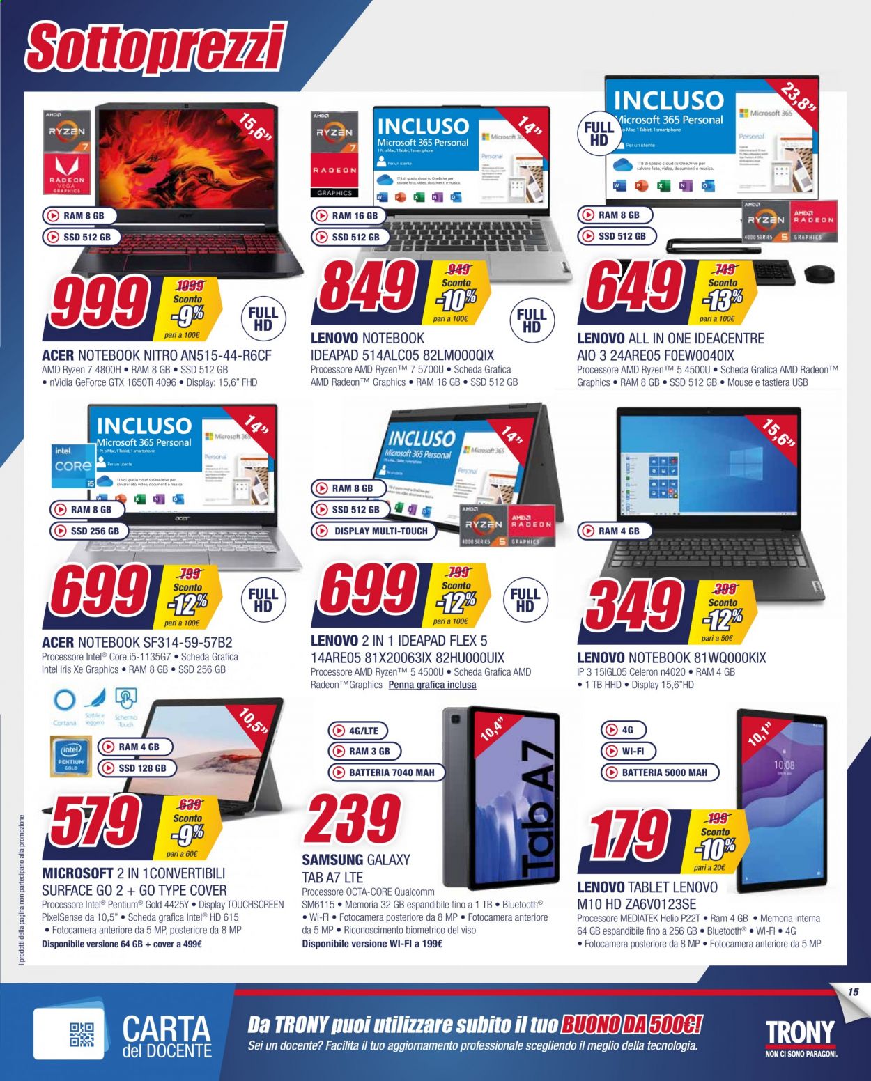 Volantino Trony - 27/5/2021 - 16/6/2021. Pagina 15