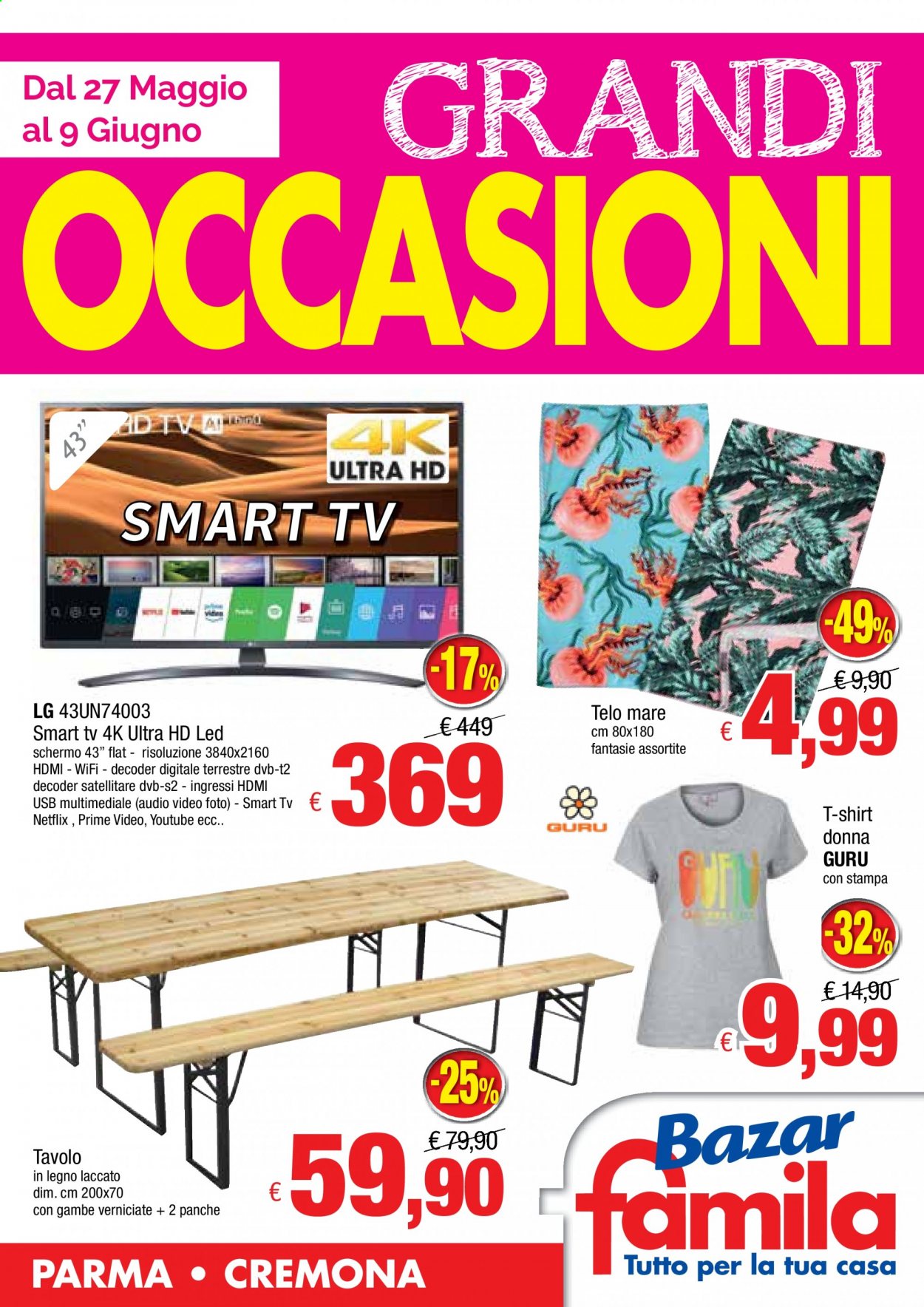 Volantino Famila - 27/5/2021 - 9/6/2021. Pagina 1