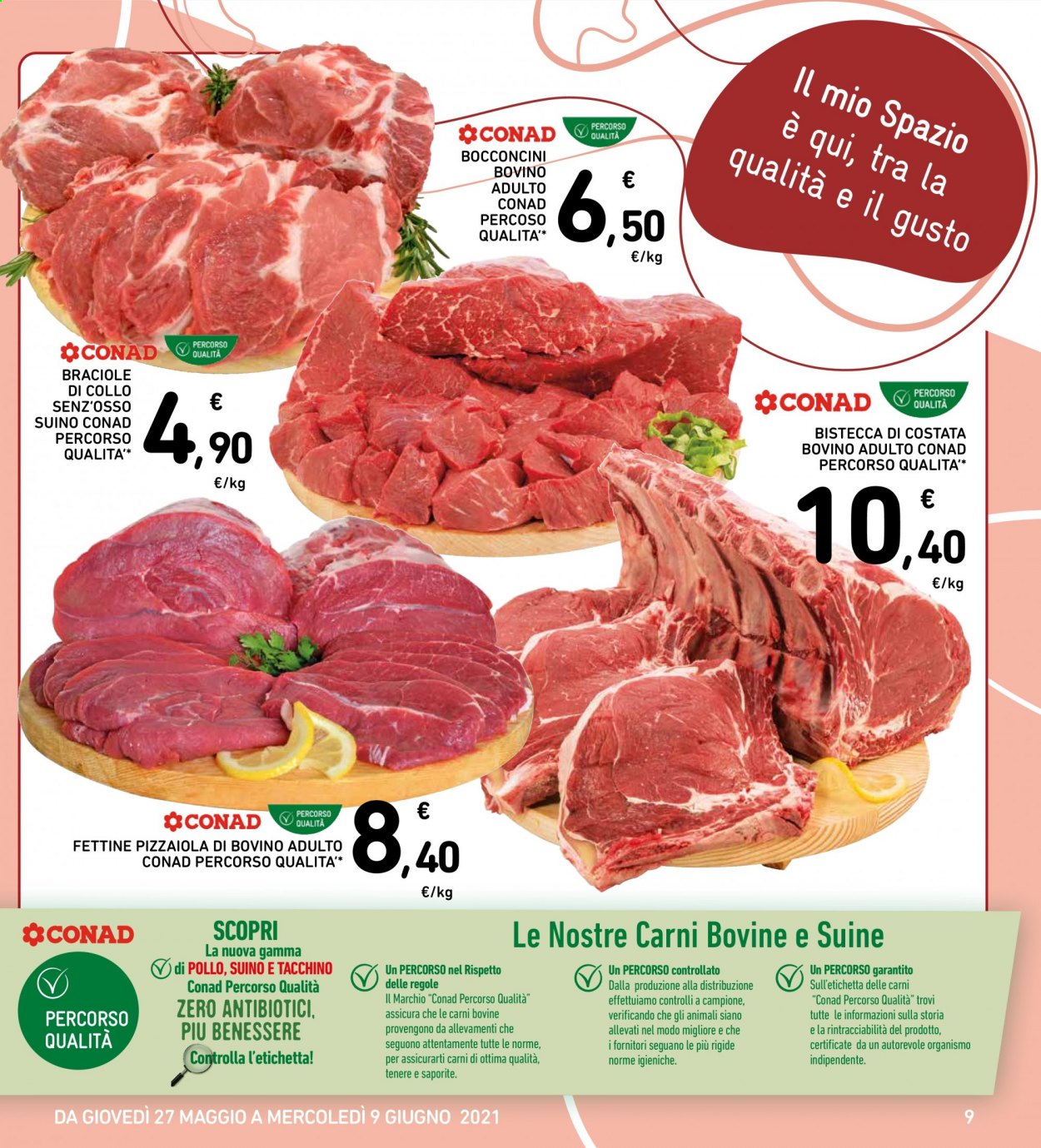 Volantino Conad - 27/5/2021 - 9/6/2021. Pagina 9