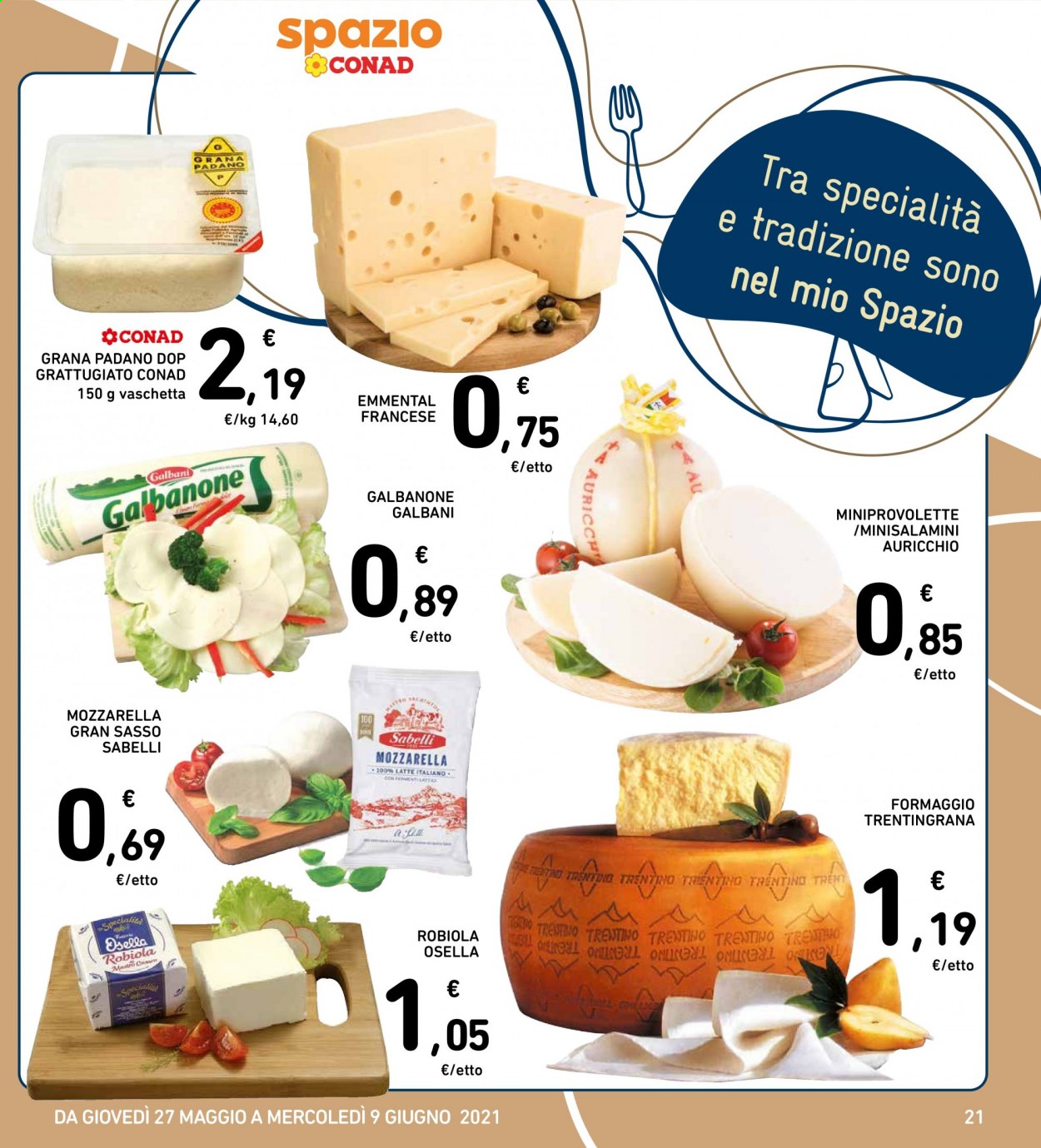 Volantino Conad - 27/5/2021 - 9/6/2021. Pagina 21