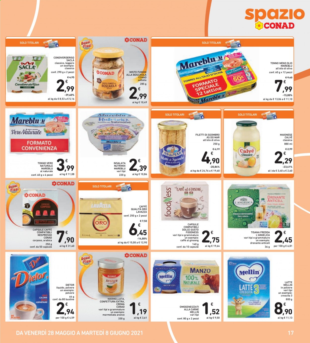 Volantino Conad - 28/5/2021 - 8/6/2021. Pagina 17