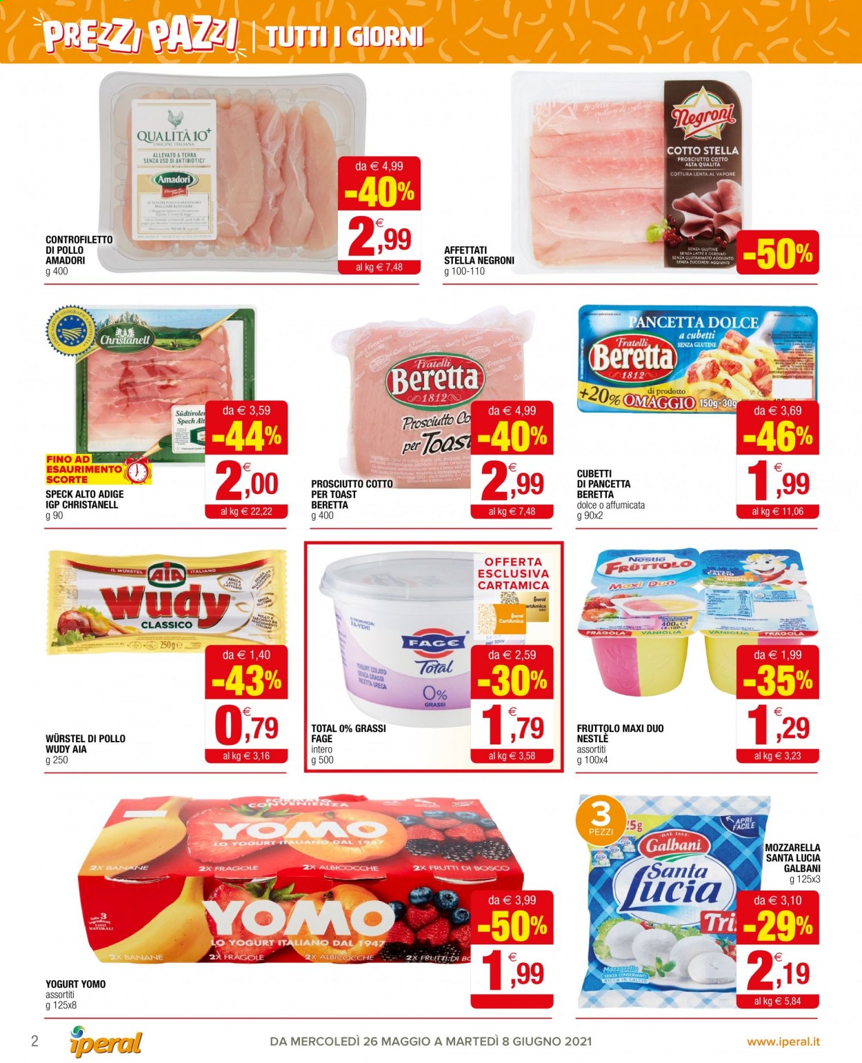 Volantino Iperal - 26/5/2021 - 8/6/2021. Pagina 2