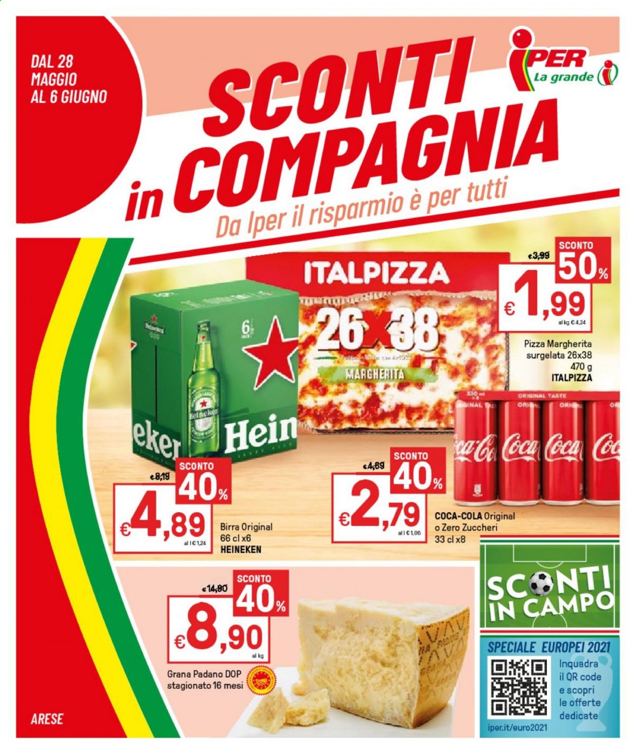 Volantino Iper, La grande i - 28/5/2021 - 6/6/2021. Pagina 1