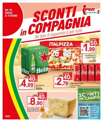 Volantino Iper, La grande i - 28.5.2021 - 6.6.2021.