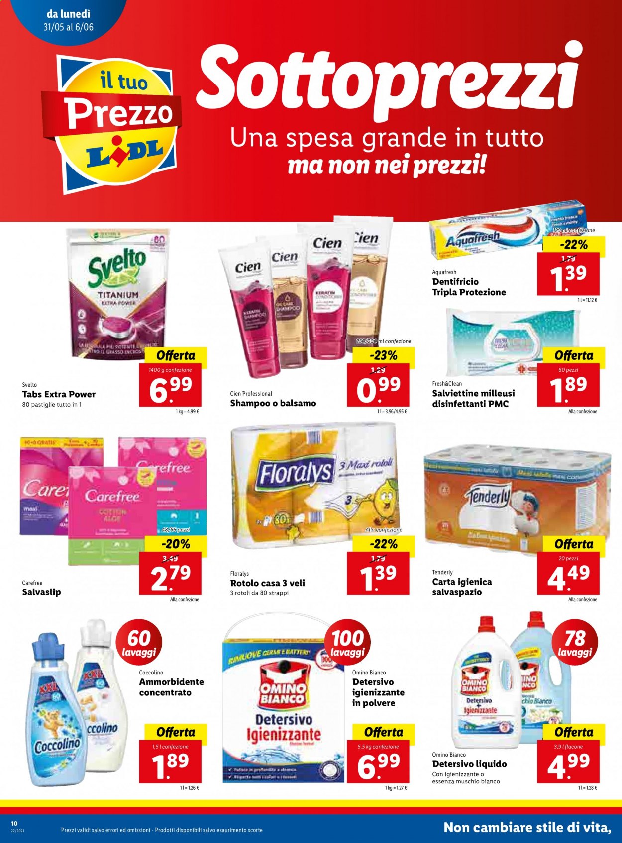Volantino Lidl - 31/5/2021 - 6/6/2021. Pagina 10