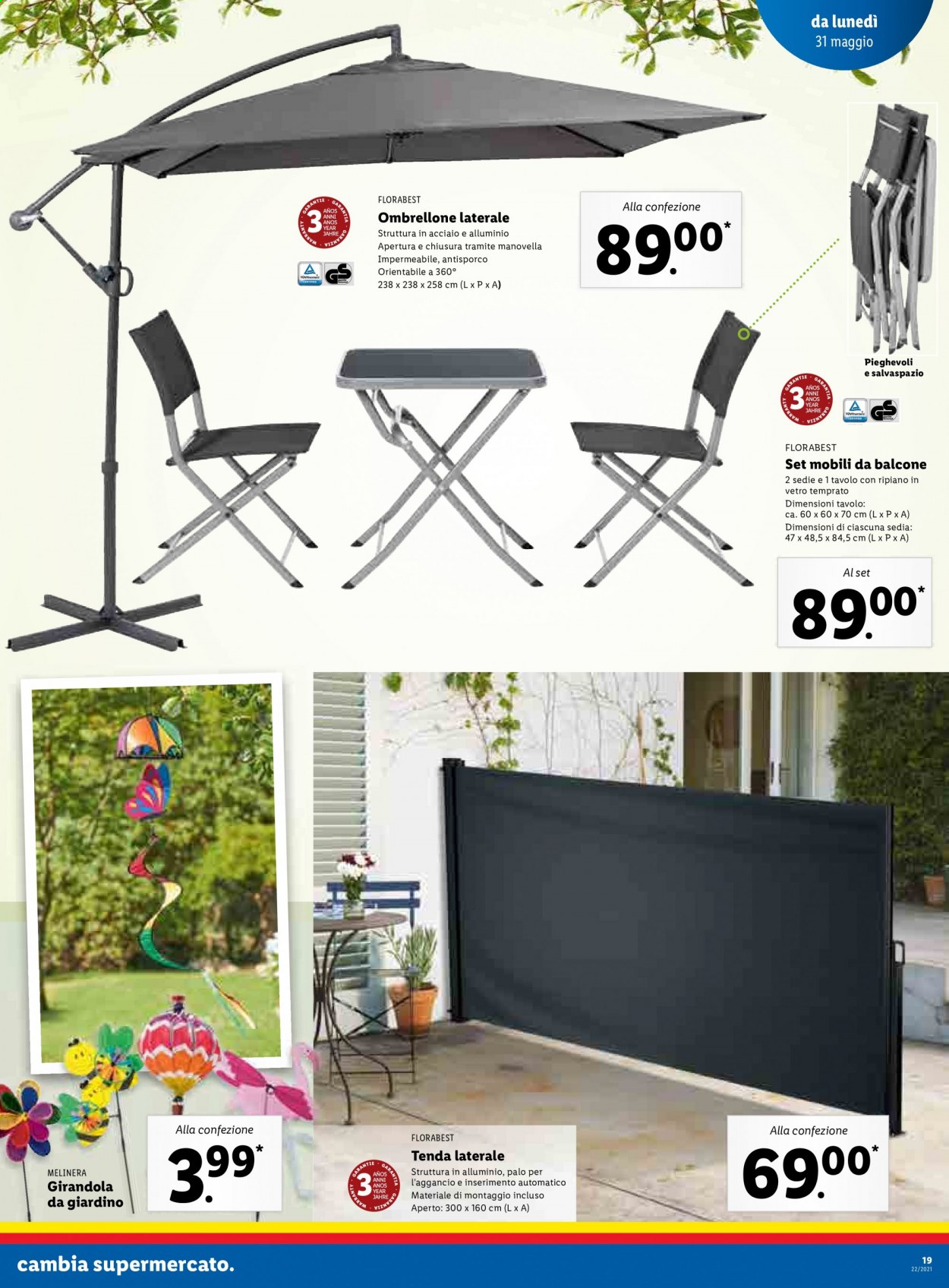 Volantino Lidl - 31/5/2021 - 6/6/2021. Pagina 19