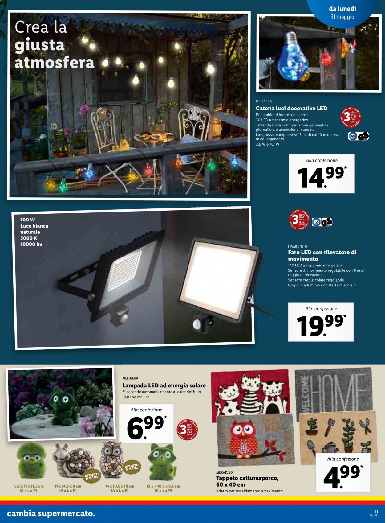 Volantino Lidl - 31/5/2021 - 6/6/2021. Pagina 21