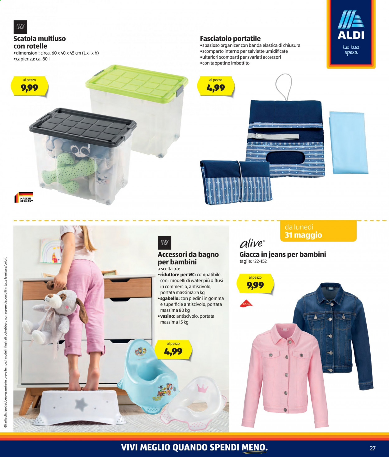 Volantino Aldi - 31/5/2021 - 6/6/2021. Pagina 27