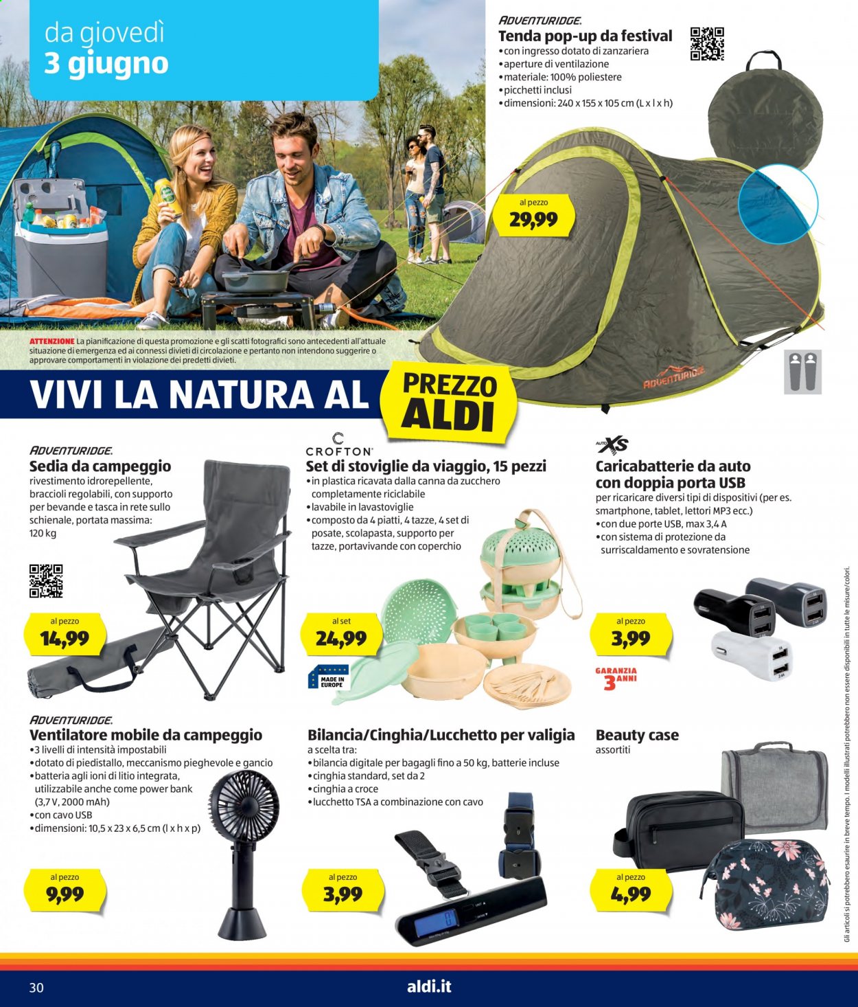 Volantino Aldi - 31/5/2021 - 6/6/2021. Pagina 30
