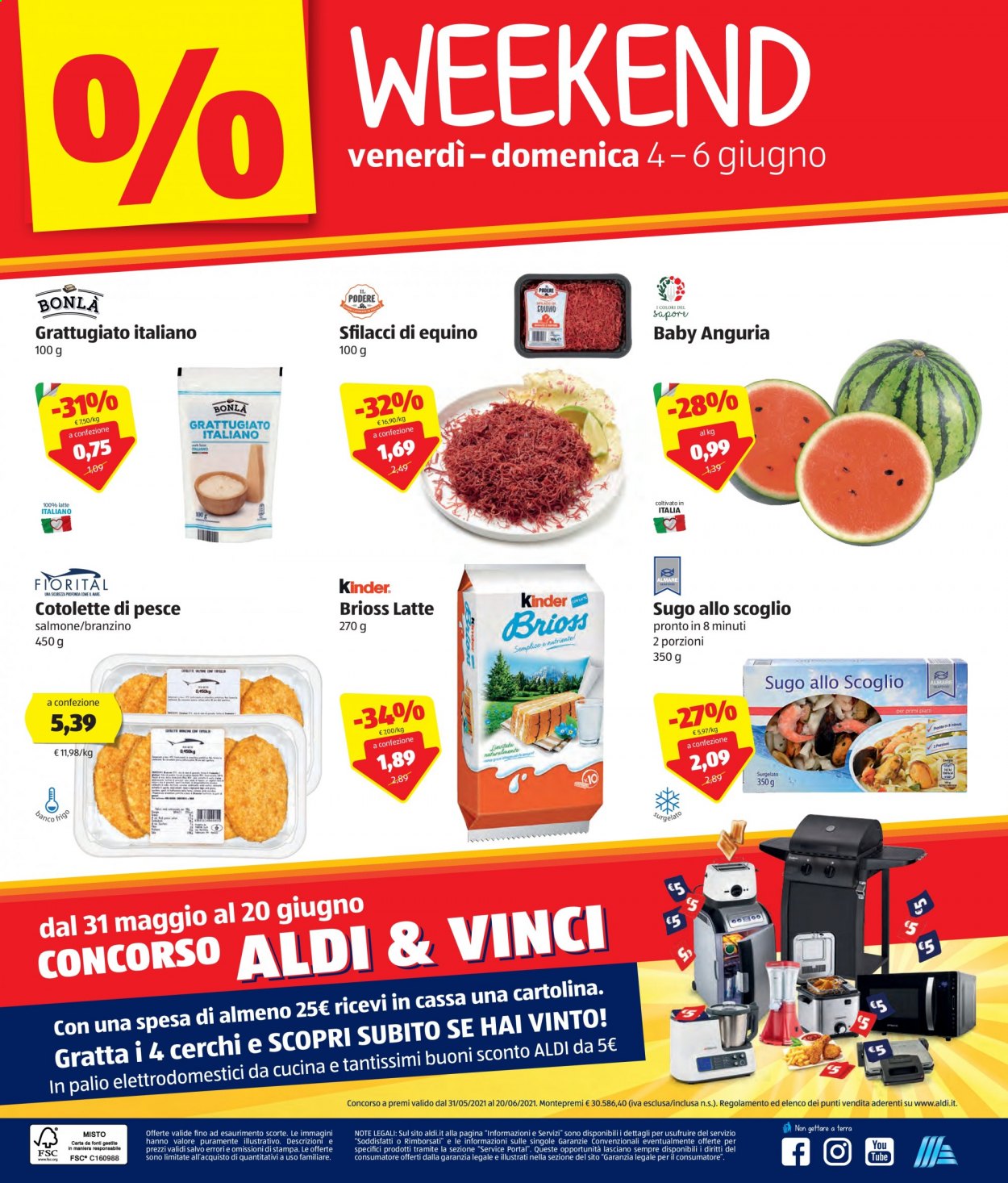 Volantino Aldi - 31/5/2021 - 6/6/2021. Pagina 32