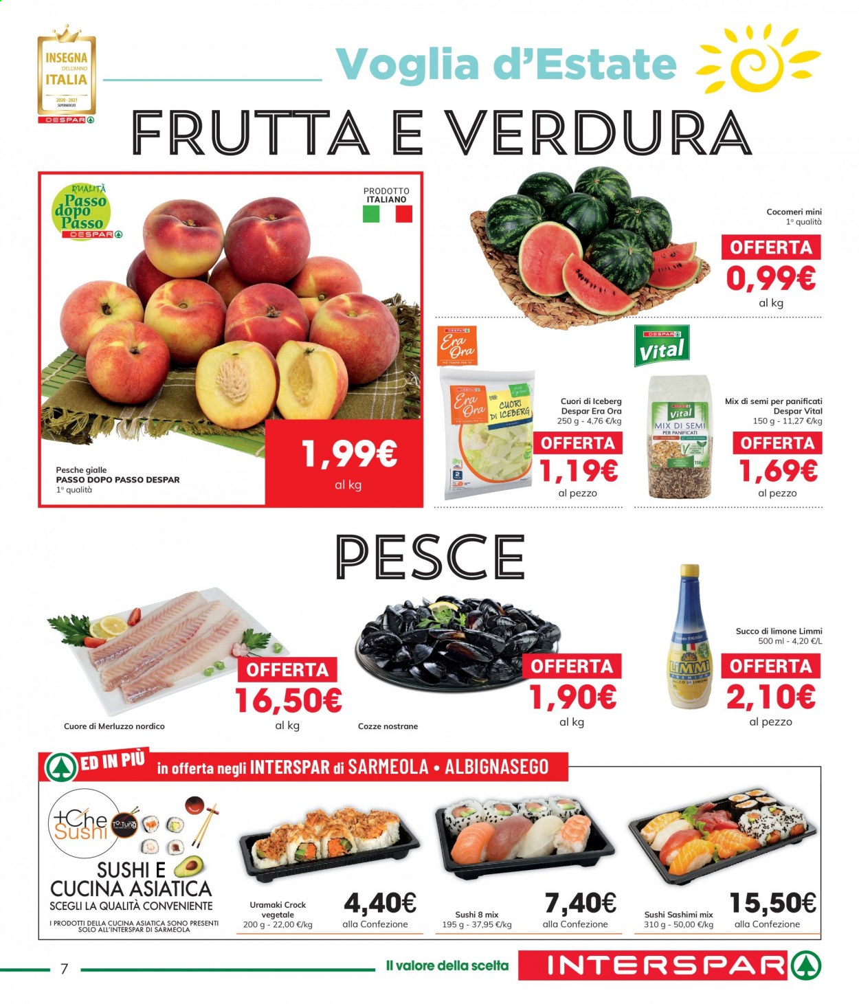 Volantino Interspar - 27/5/2021 - 9/6/2021. Pagina 7