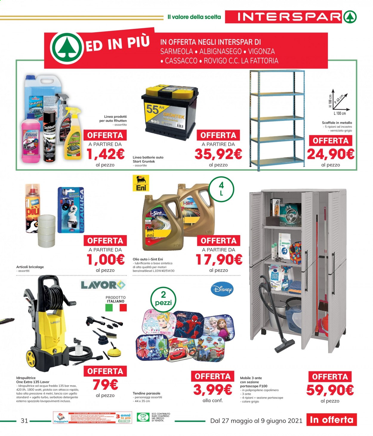Volantino Interspar - 27/5/2021 - 9/6/2021. Pagina 31