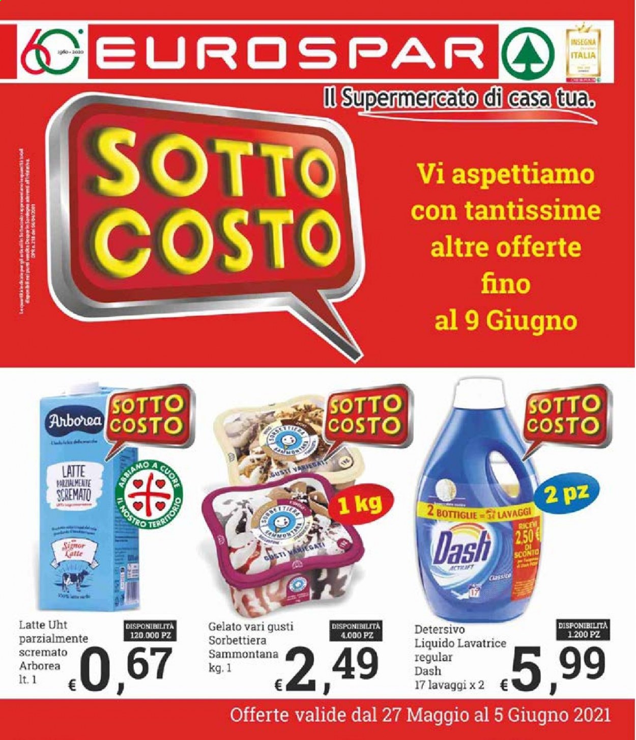 Volantino Eurospar - 27/5/2021 - 9/6/2021. Pagina 1