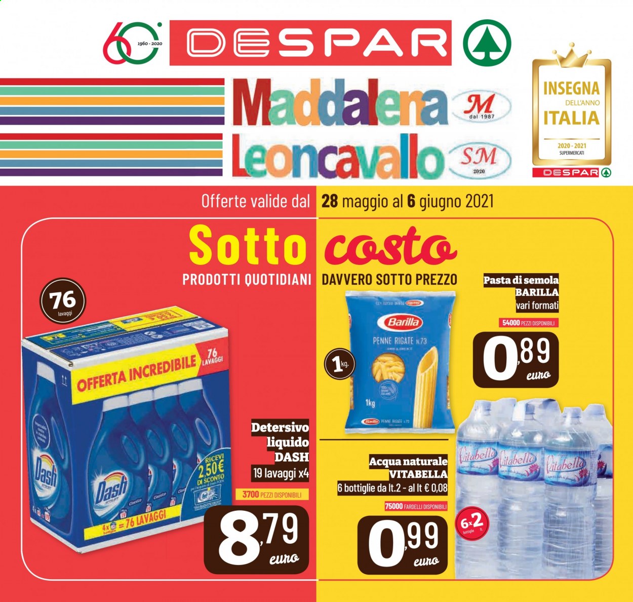Volantino Despar - 28/5/2021 - 6/6/2021. Pagina 20