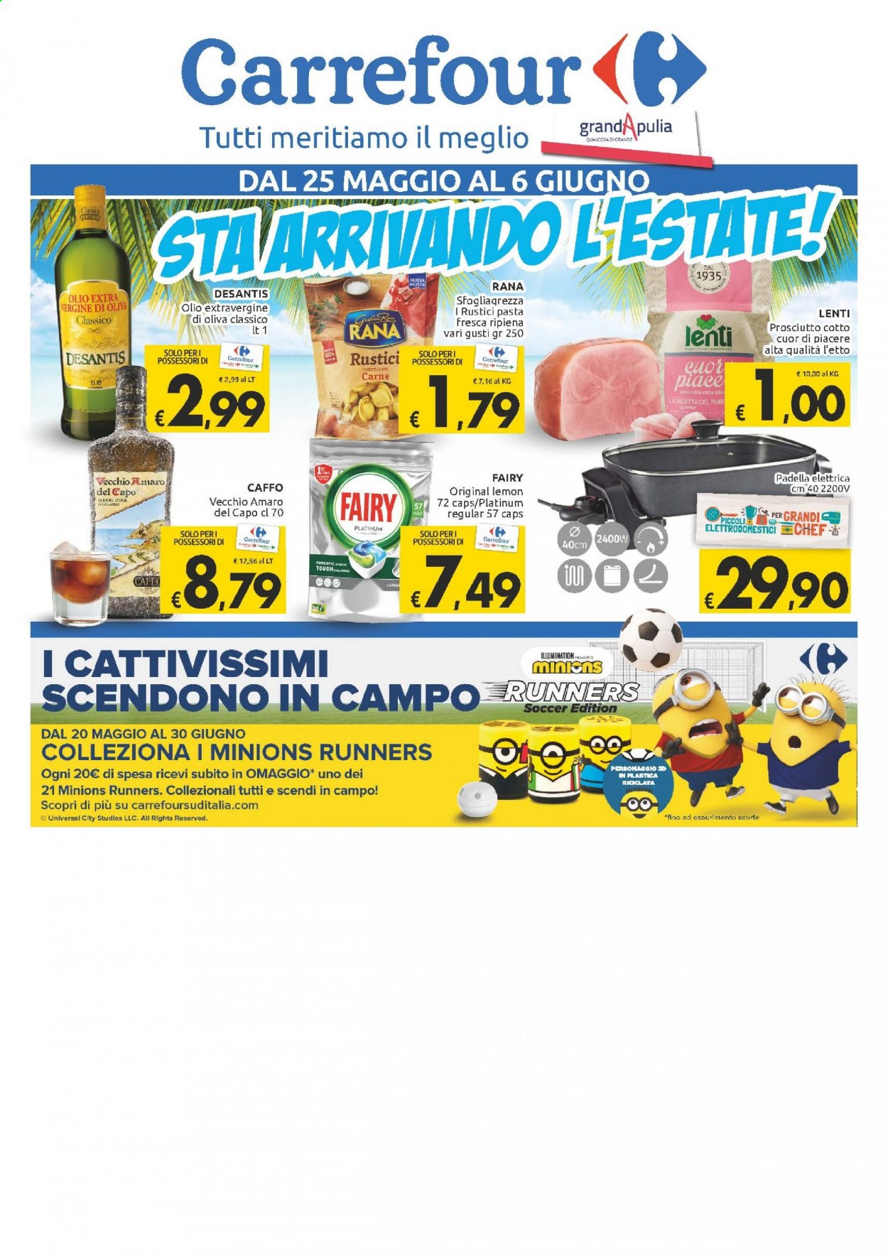 Volantino Carrefour - 25/5/2021 - 6/6/2021. Pagina 1