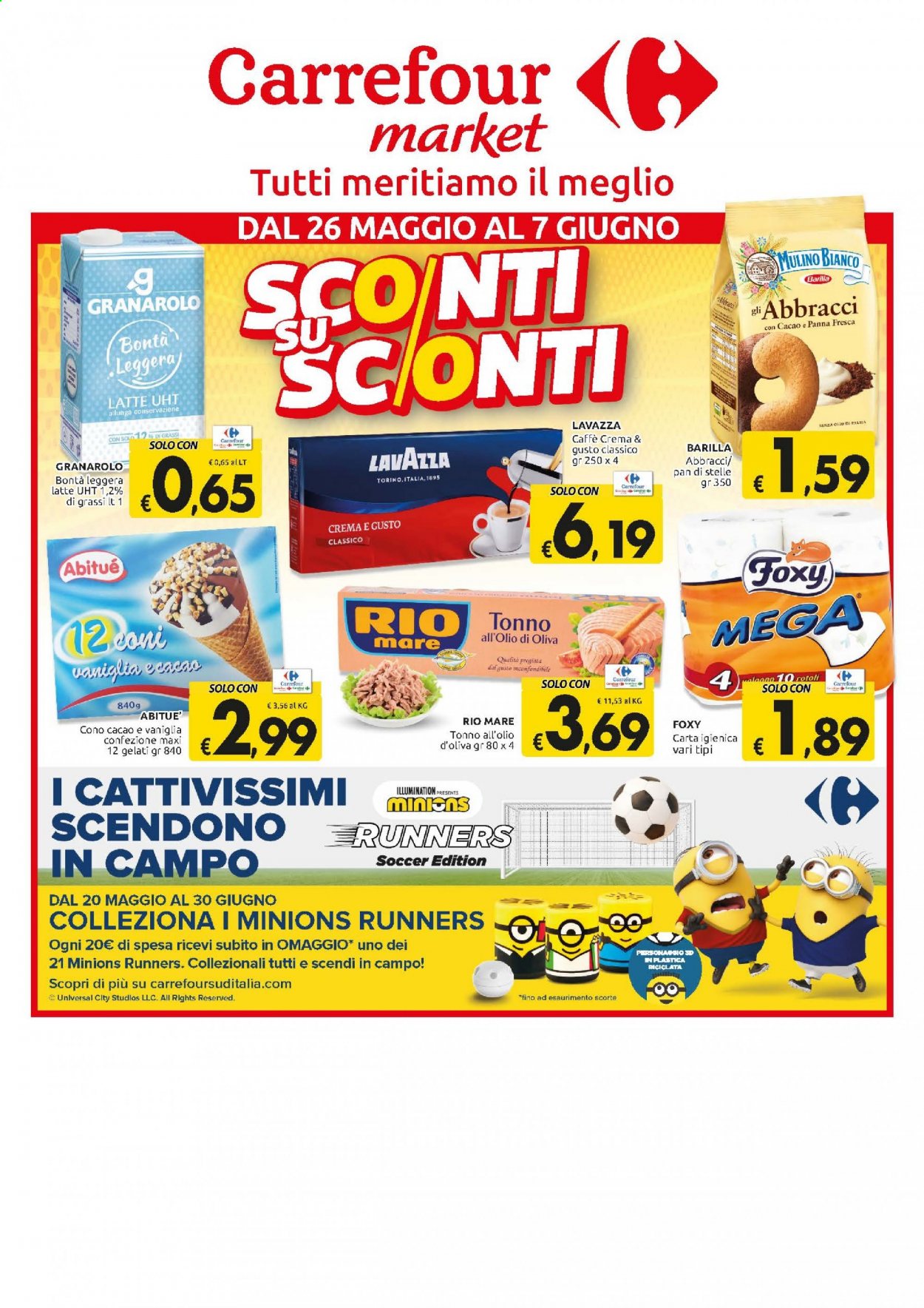 Volantino Carrefour - 26/5/2021 - 7/6/2021. Pagina 1