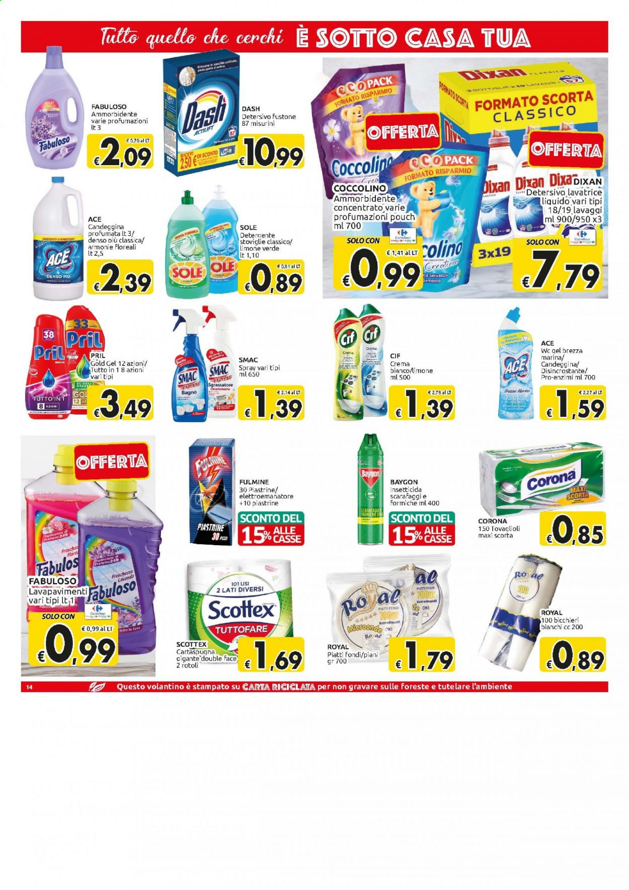 Volantino Carrefour - 26/5/2021 - 7/6/2021. Pagina 14