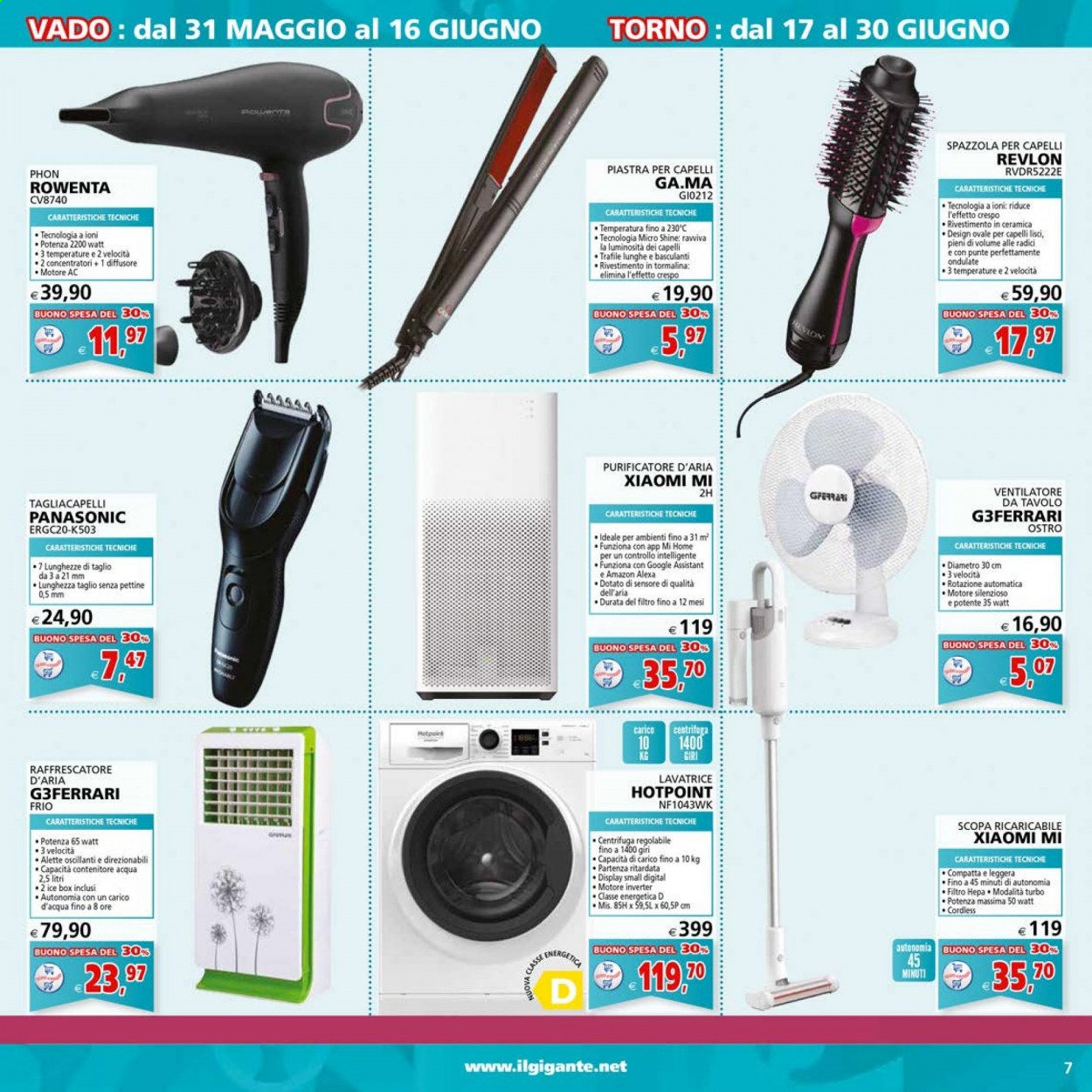 Volantino Il Gigante - 31/5/2021 - 13/6/2021. Pagina 7