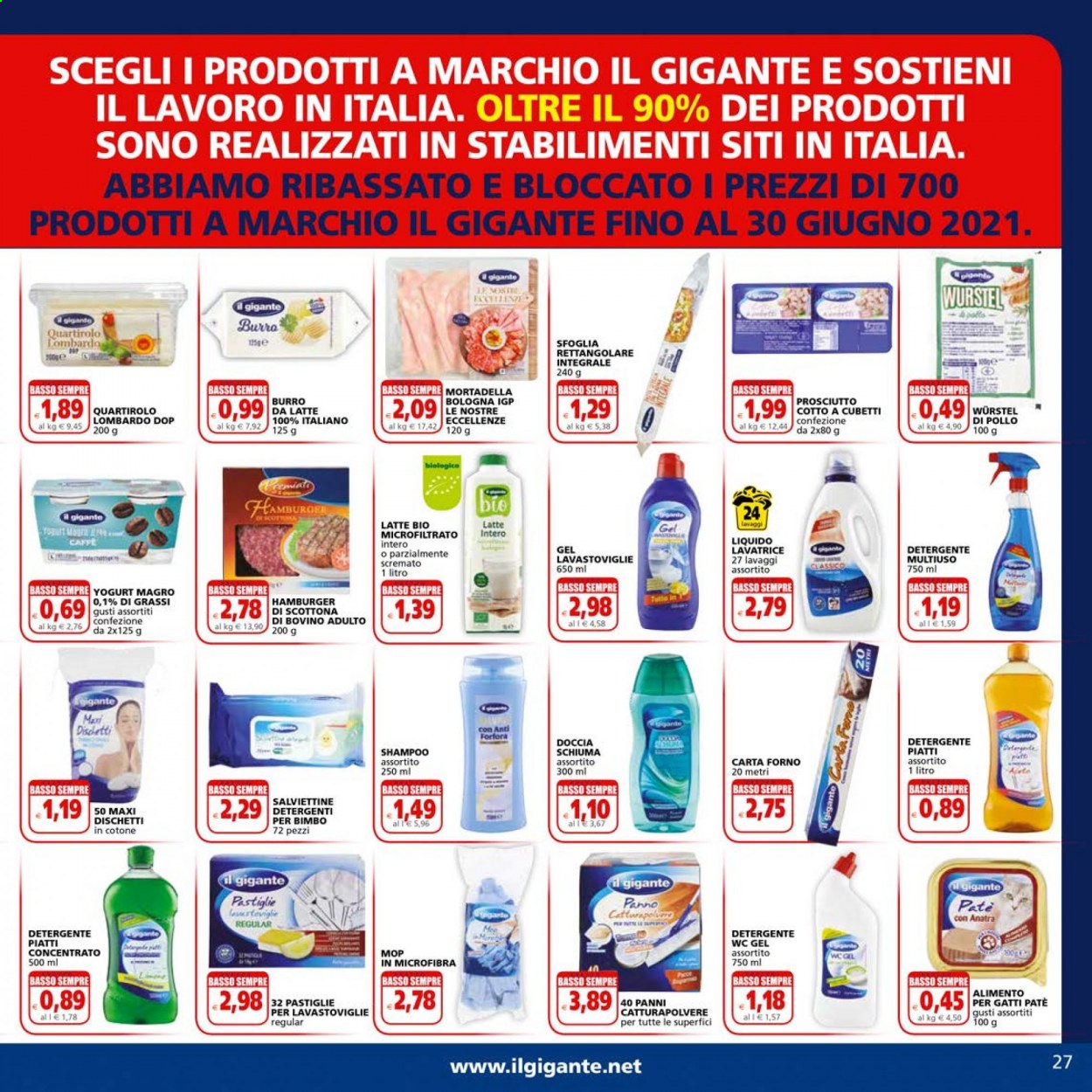Volantino Il Gigante - 31/5/2021 - 13/6/2021. Pagina 27