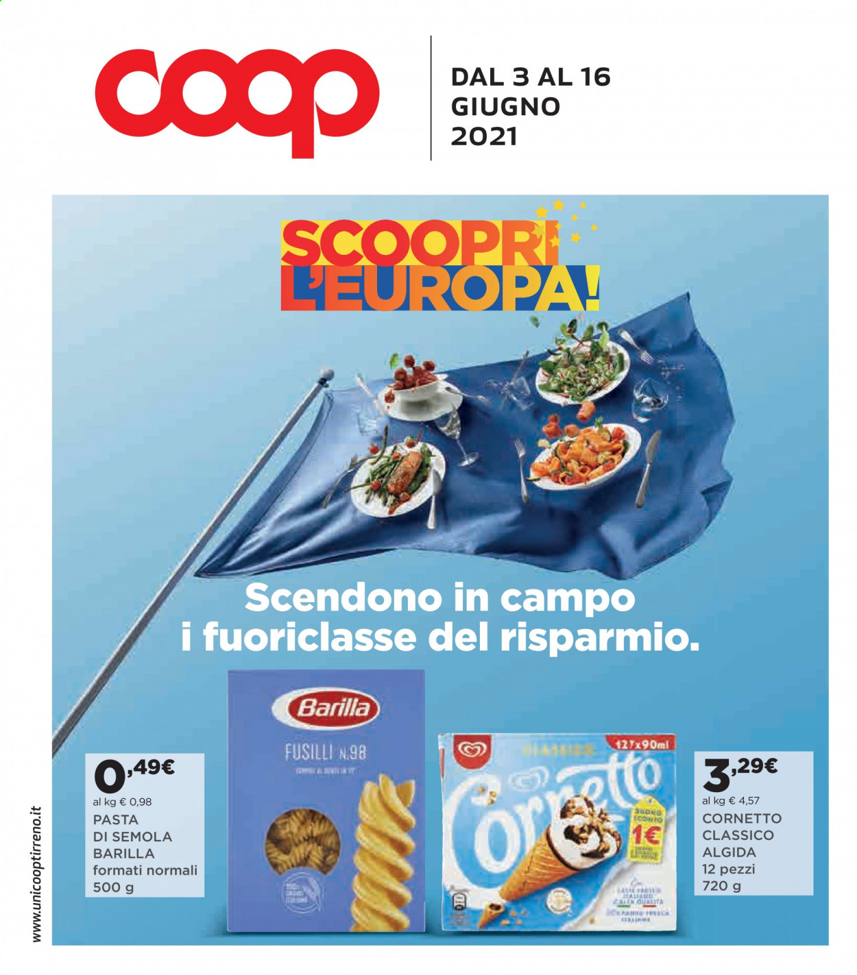 Volantino Coop - 3/6/2021 - 16/6/2021. Pagina 1