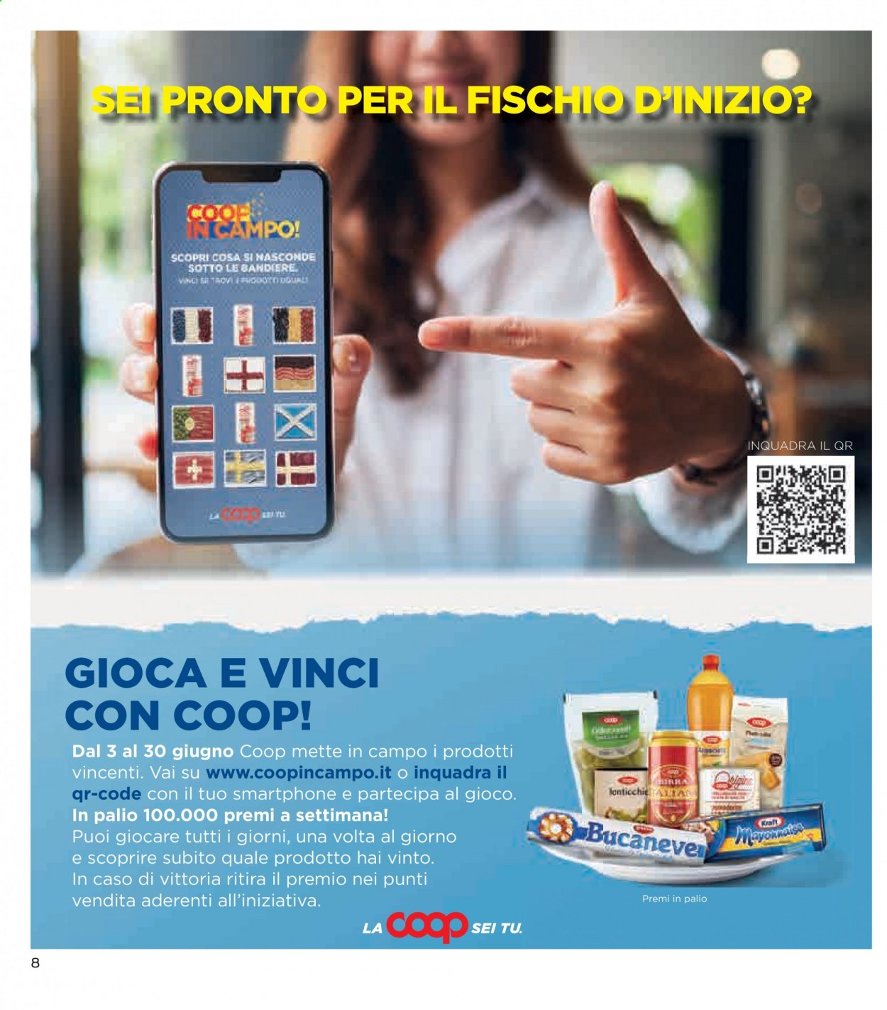 Volantino Coop - 3/6/2021 - 16/6/2021. Pagina 8