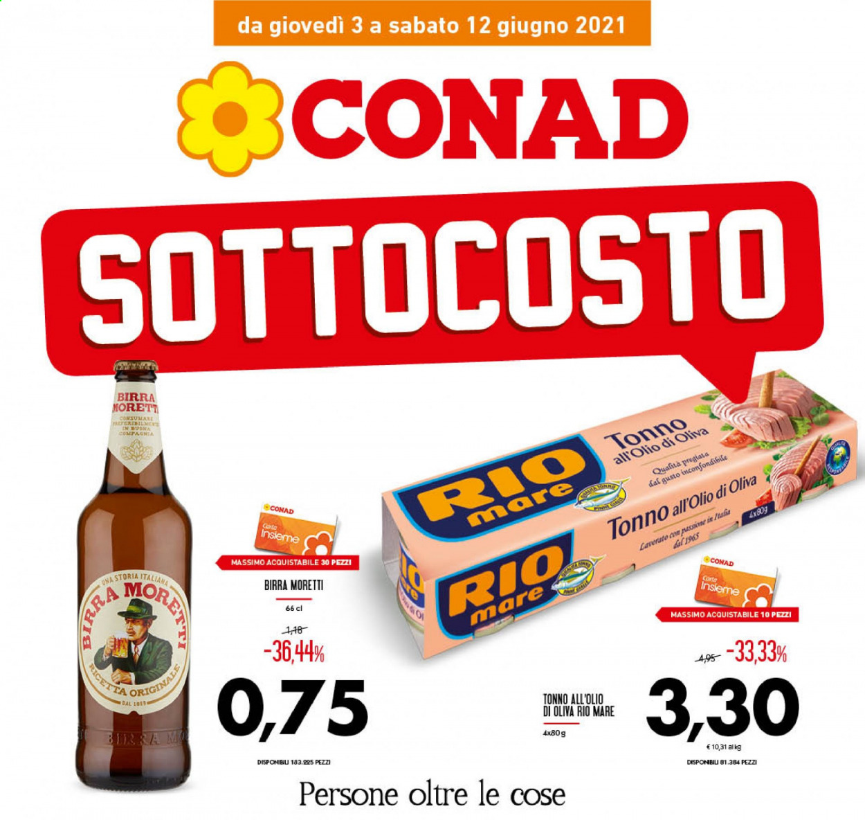 Volantino Conad - 3/6/2021 - 12/6/2021. Pagina 1