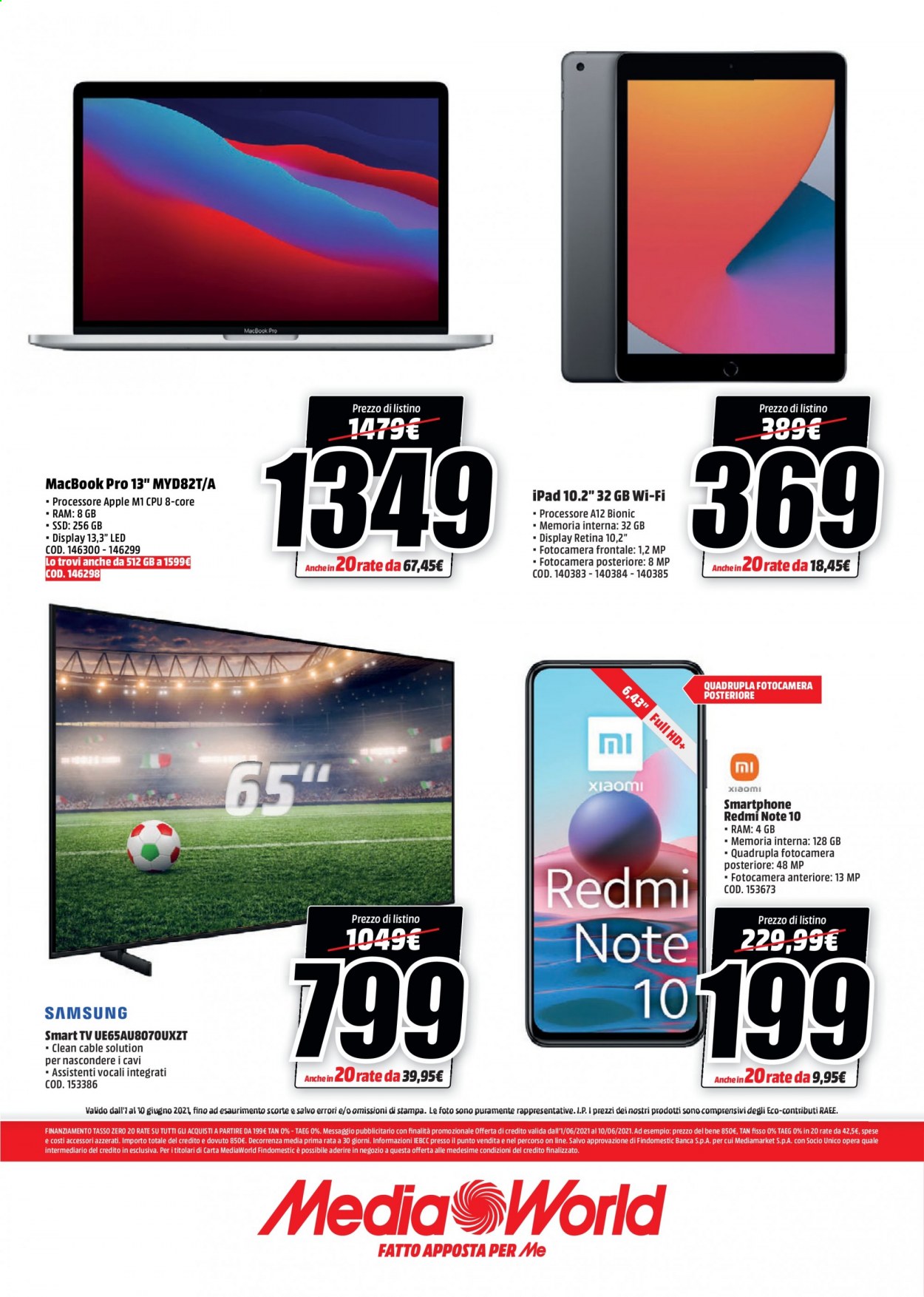 Volantino MediaWorld - 1/6/2021 - 10/6/2021. Pagina 28