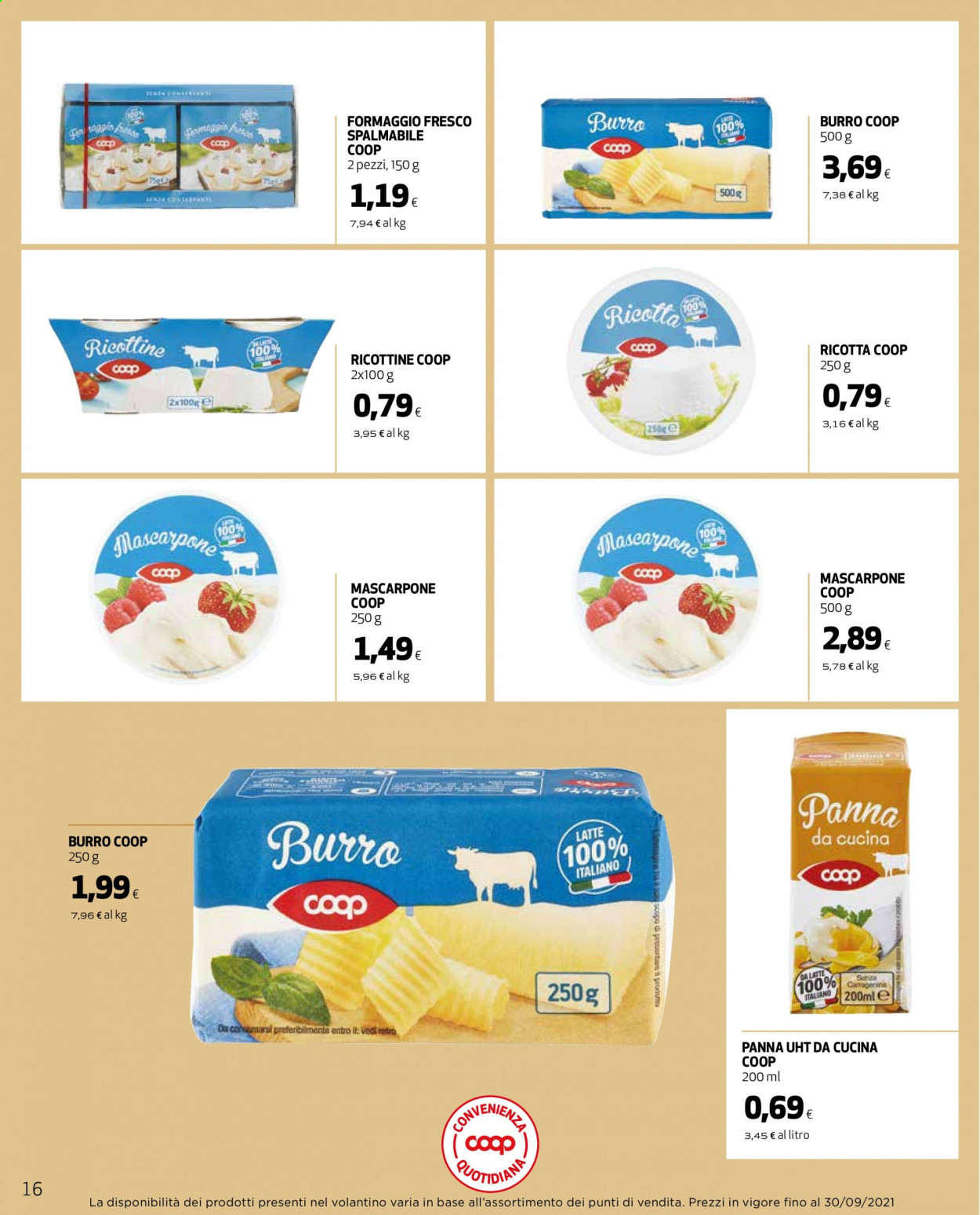 Volantino Coop. Pagina 16