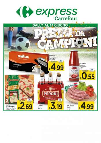 Volantino Carrefour - 1.6.2021 - 14.6.2021.