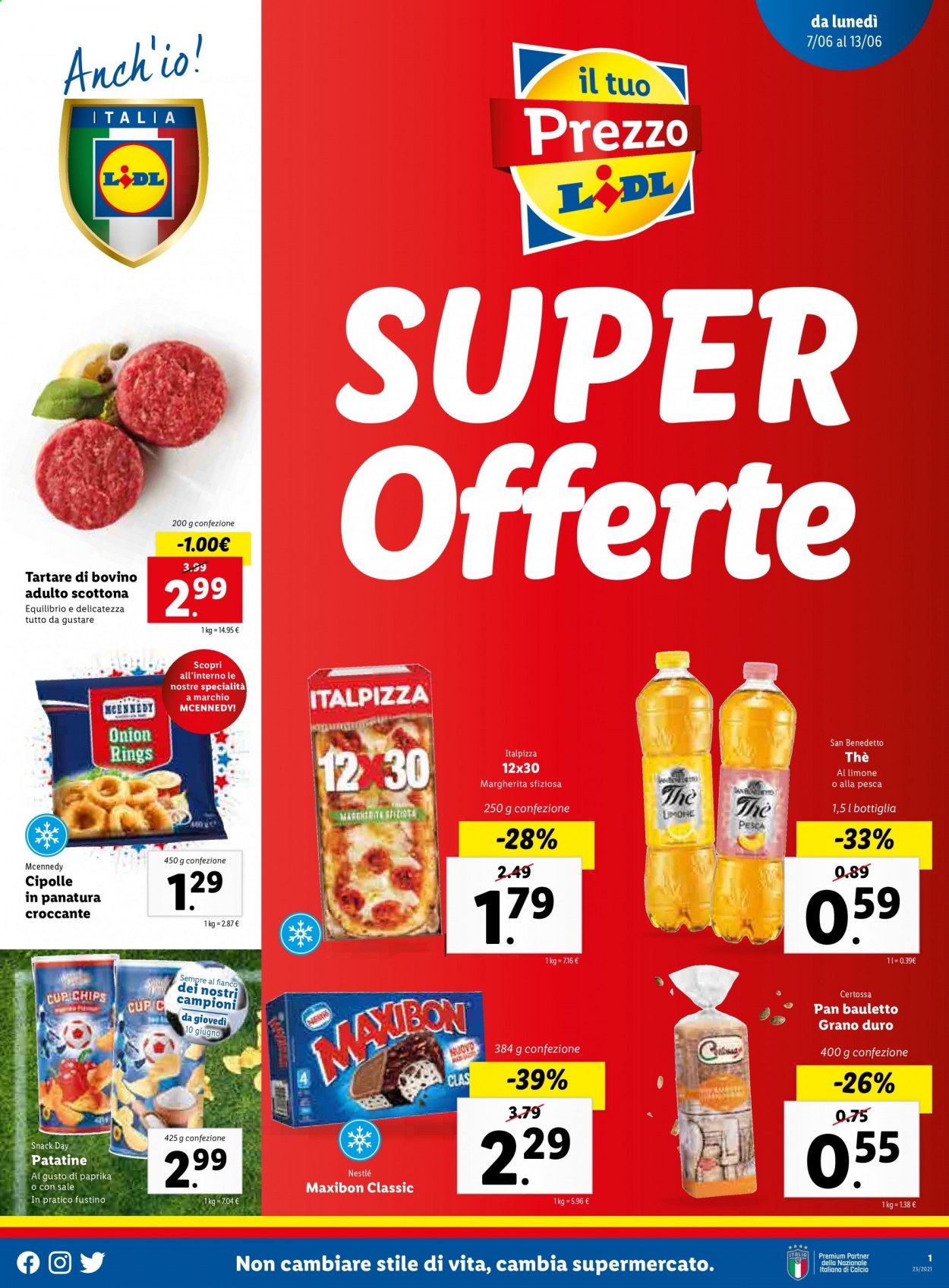 Volantino Lidl - 7/6/2021 - 13/6/2021. Pagina 1
