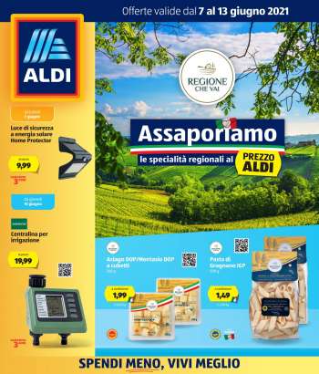Volantino Aldi - 7.6.2021 - 13.6.2021.