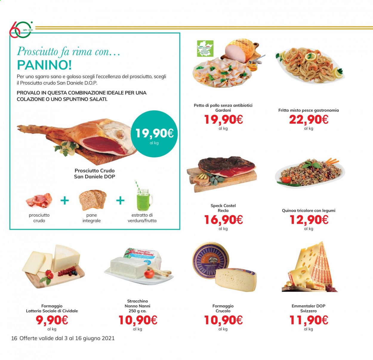 Volantino Eurospar - 3/6/2021 - 16/6/2021. Pagina 16