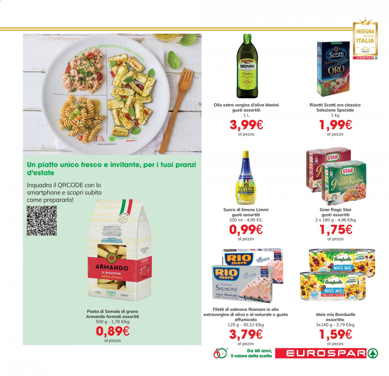 Volantino Eurospar - 3/6/2021 - 16/6/2021. Pagina 21