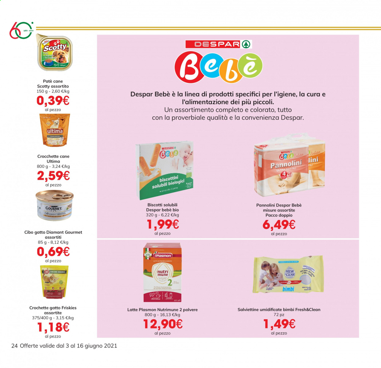 Volantino Eurospar - 3/6/2021 - 16/6/2021. Pagina 24