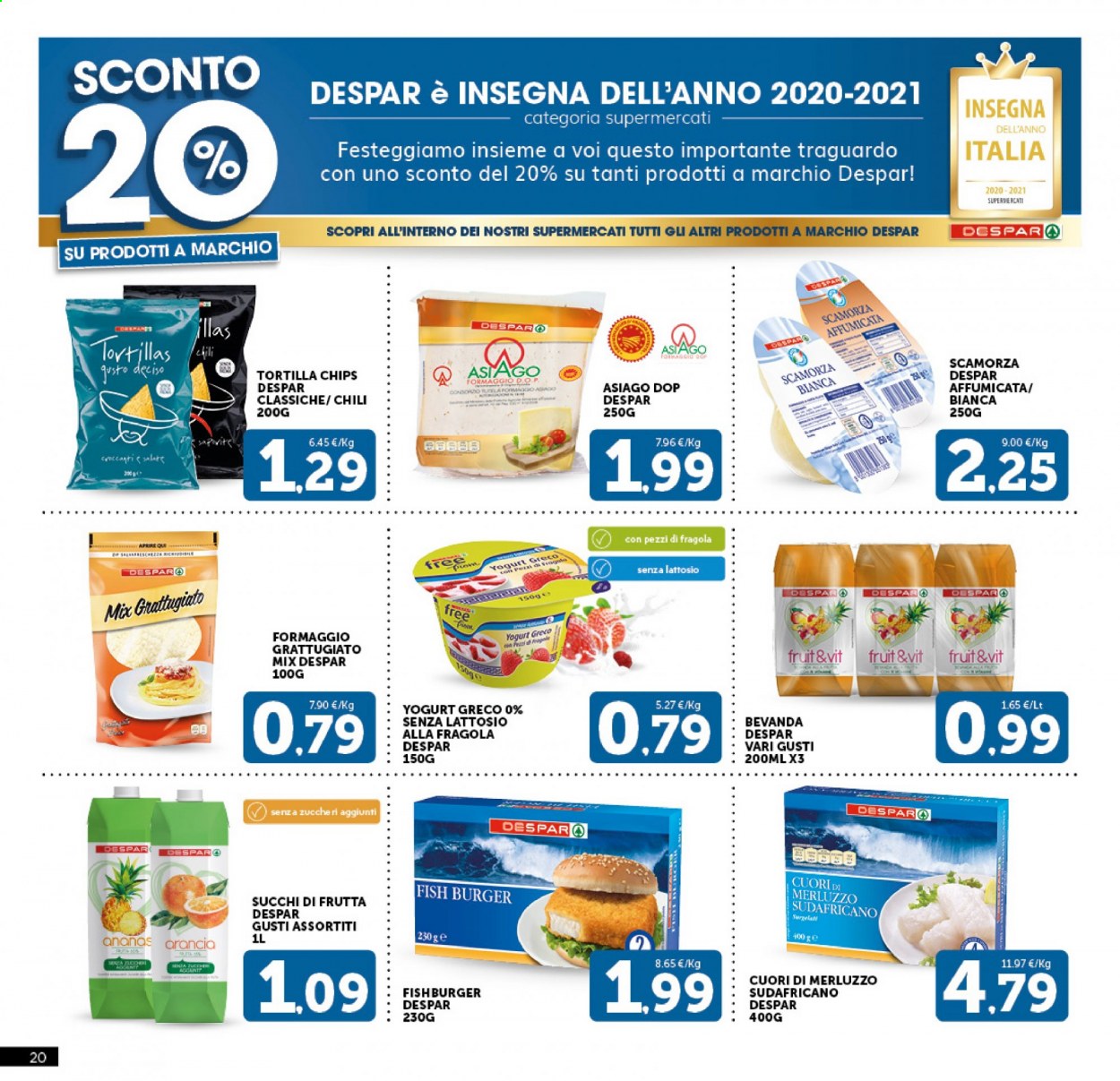 Volantino Eurospar - 3/6/2021 - 13/6/2021. Pagina 20