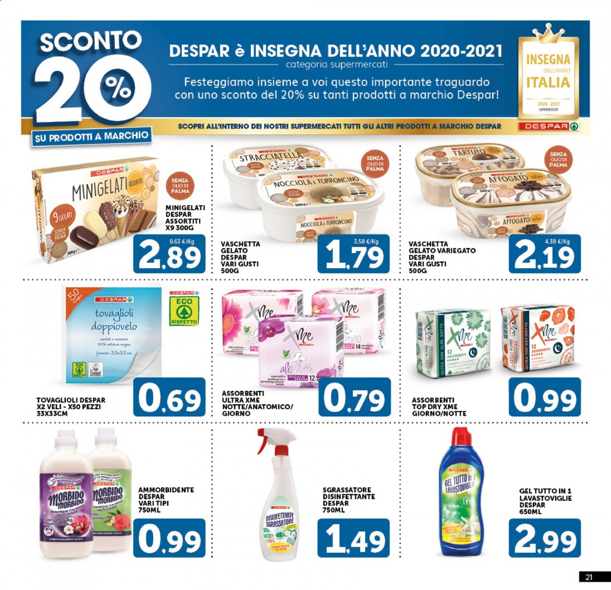 Volantino Eurospar - 3/6/2021 - 13/6/2021. Pagina 21