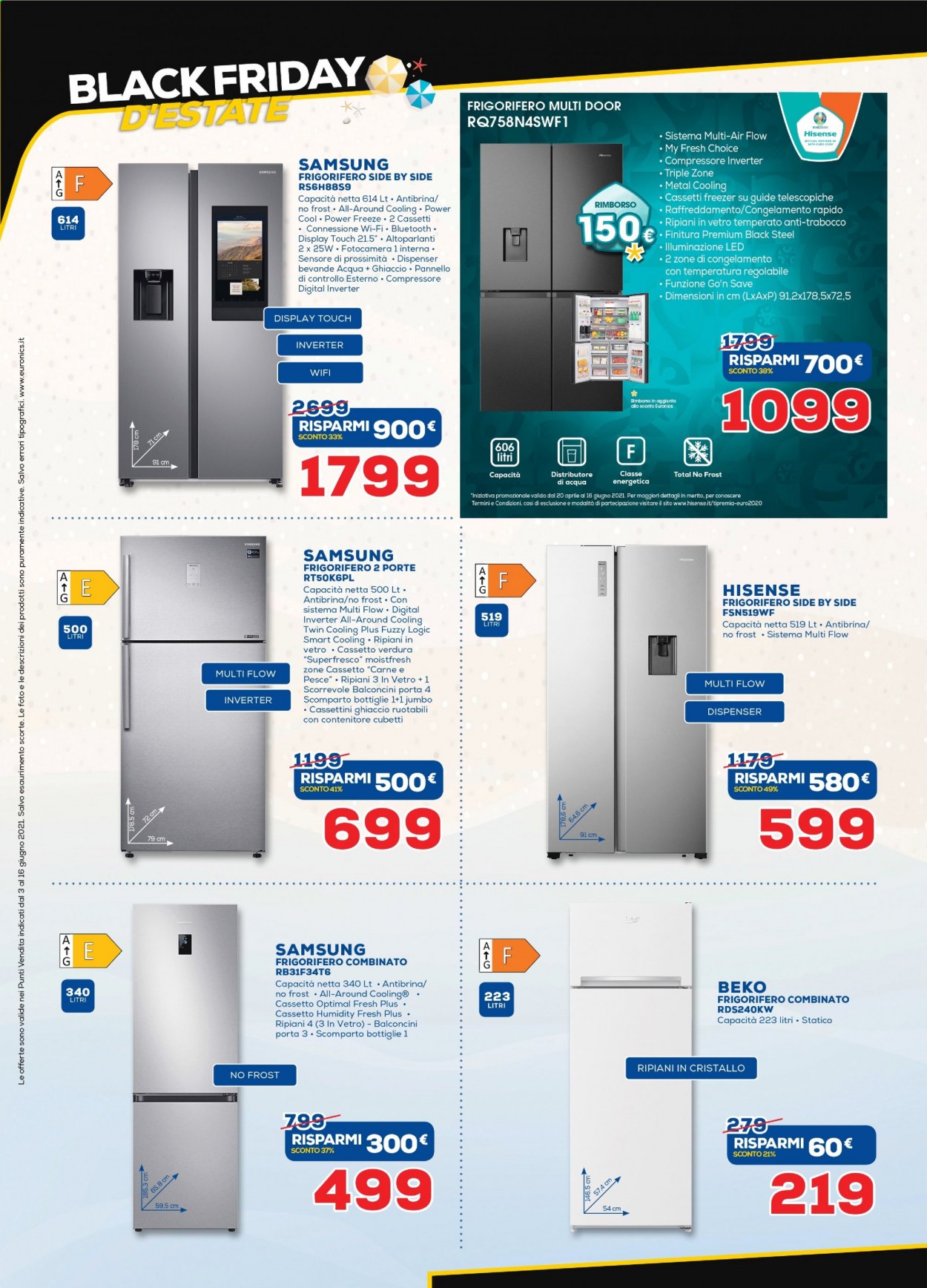 Volantino Euronics - 3/6/2021 - 16/6/2021. Pagina 32
