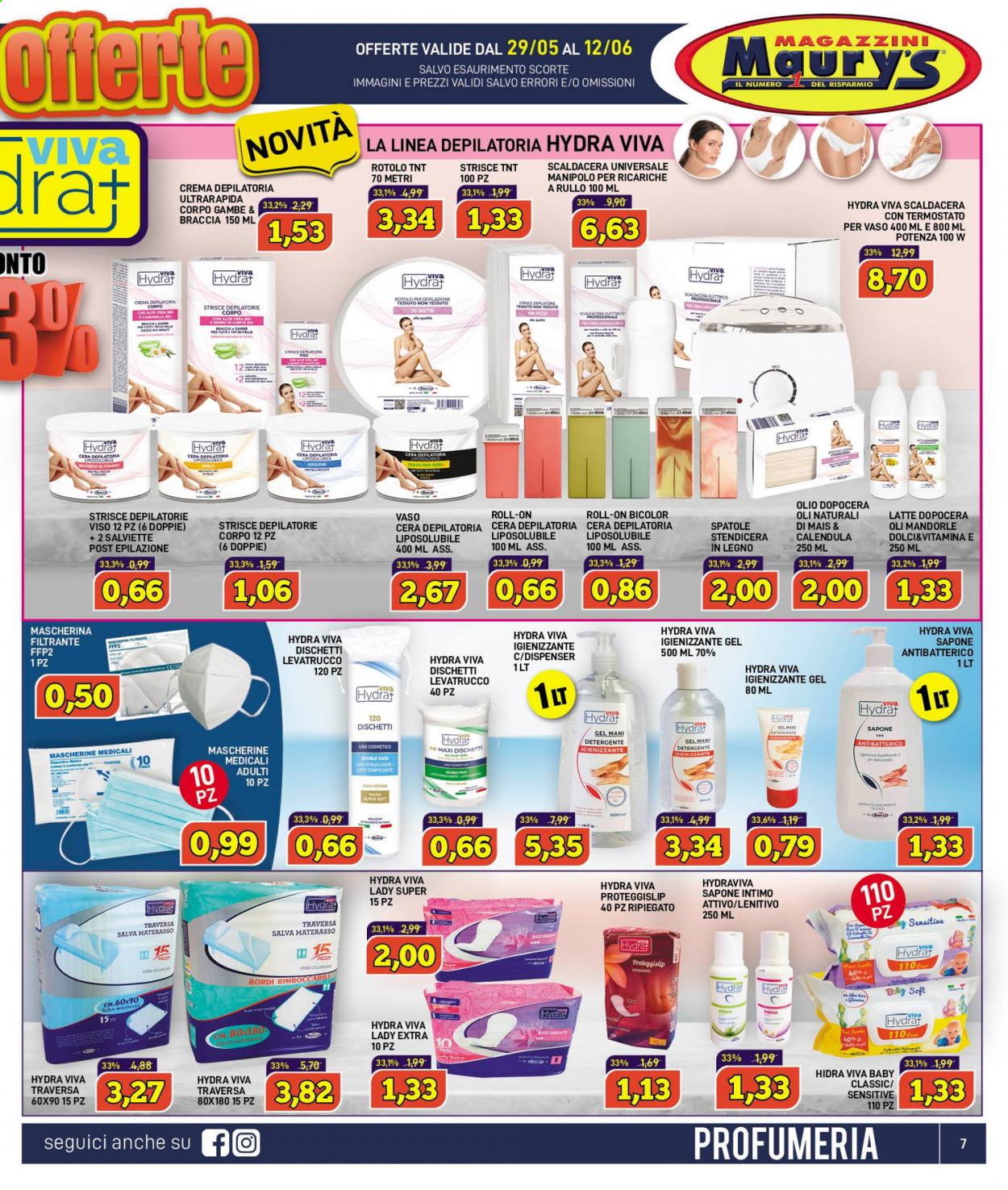 Volantino Maury's - 29/5/2021 - 12/6/2021. Pagina 7