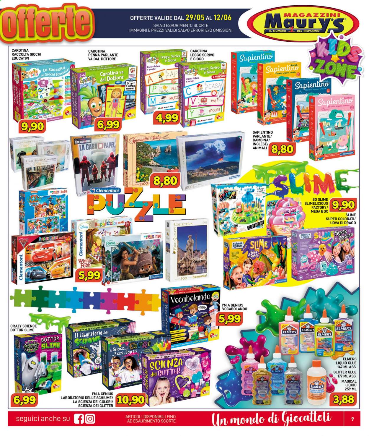 Volantino Maury's - 29/5/2021 - 12/6/2021. Pagina 9