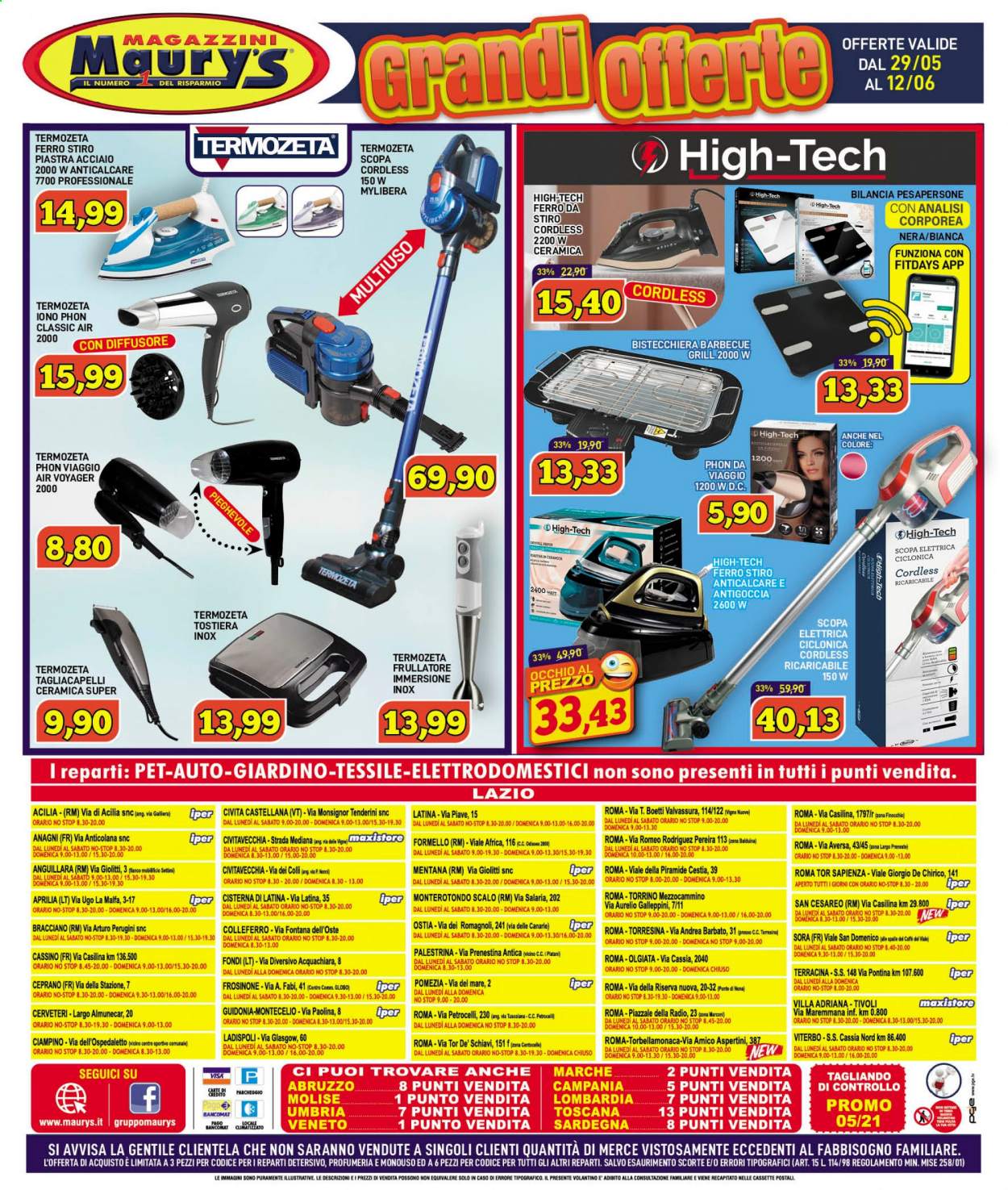 Volantino Maury's - 29/5/2021 - 12/6/2021. Pagina 16
