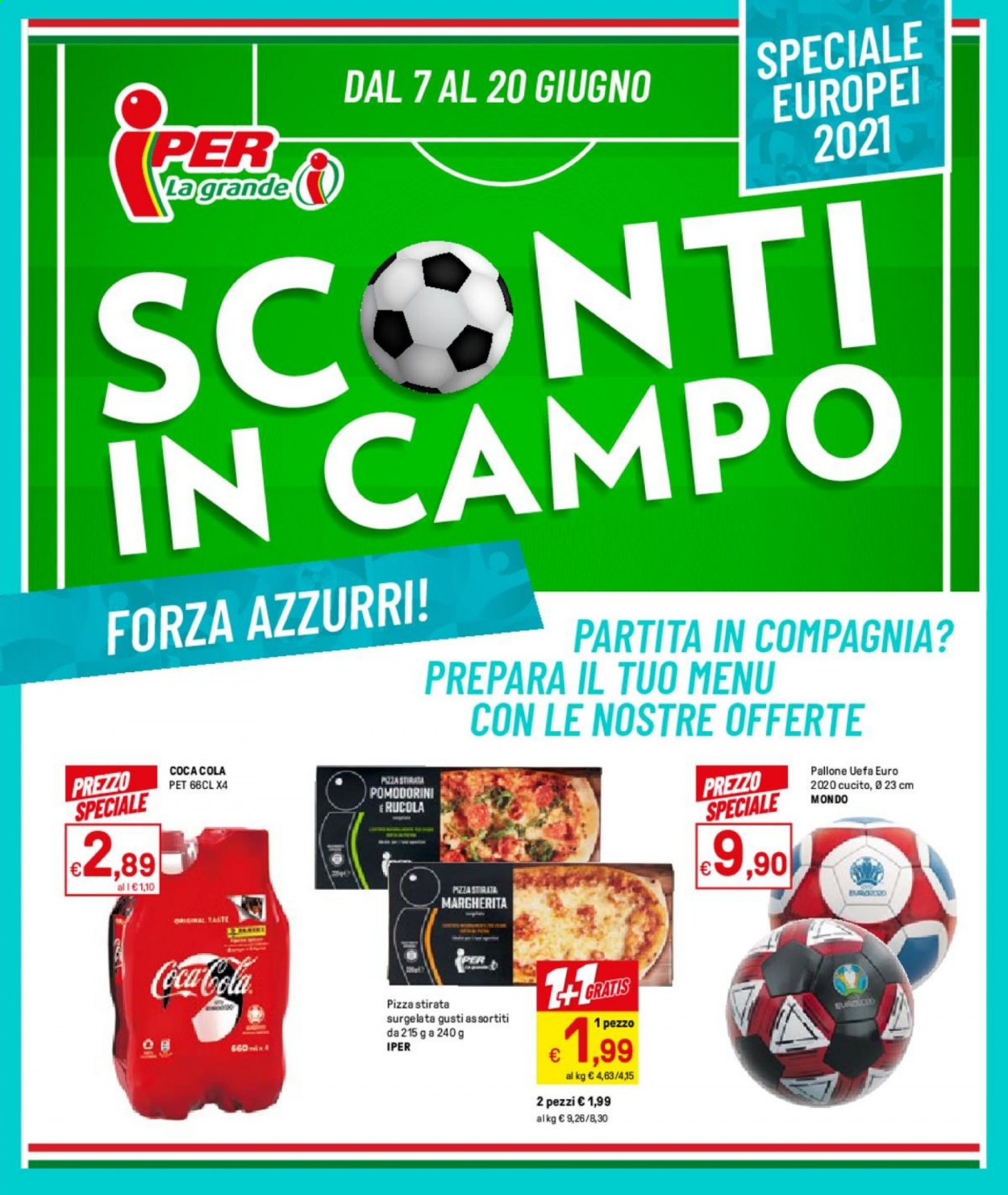 Volantino Iper, La grande i - 7/6/2021 - 20/6/2021. Pagina 1