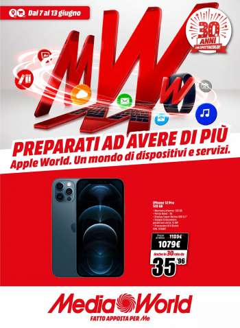 Volantino MediaWorld - 7.6.2021 - 13.6.2021.