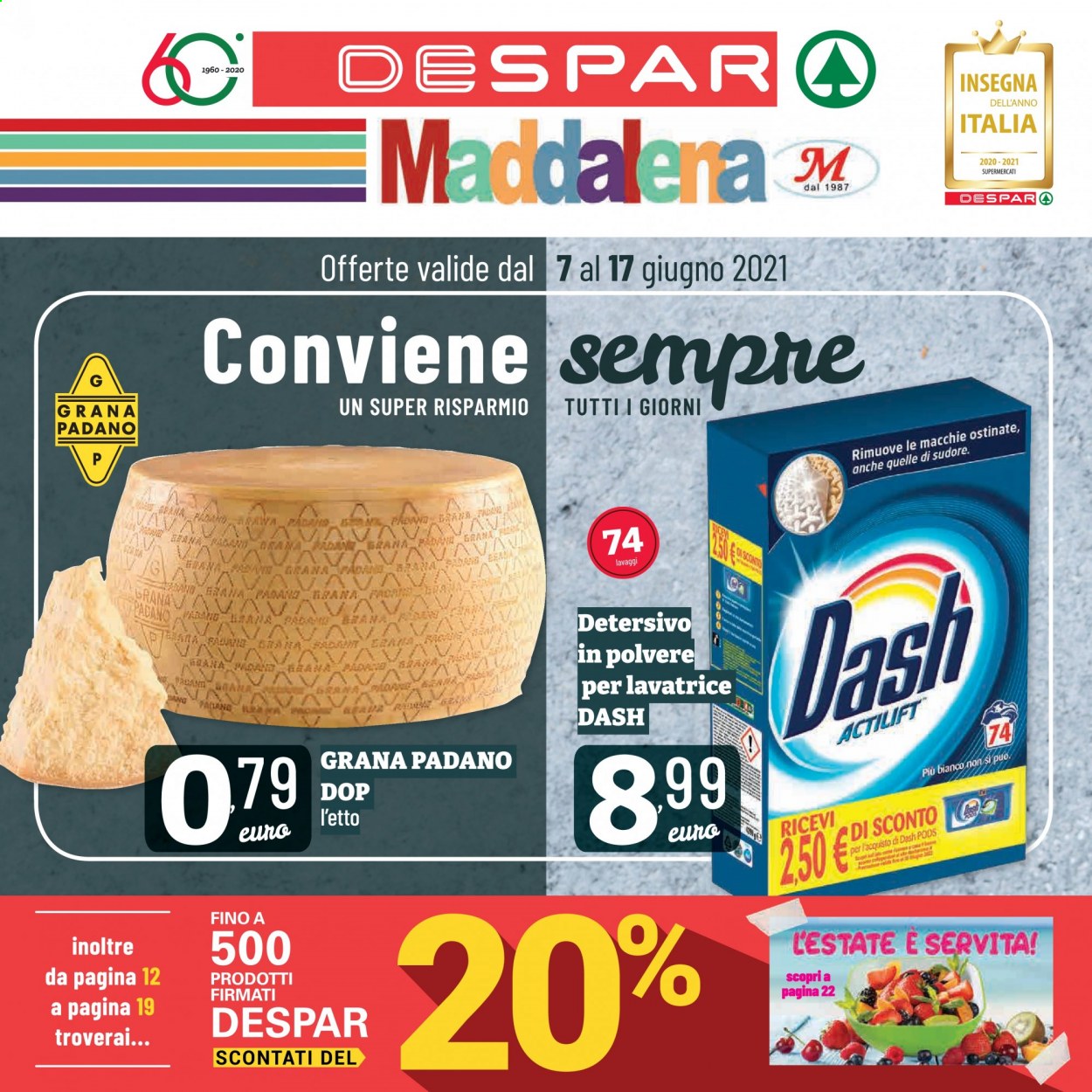Volantino Despar - 7/6/2021 - 17/6/2021. Pagina 1