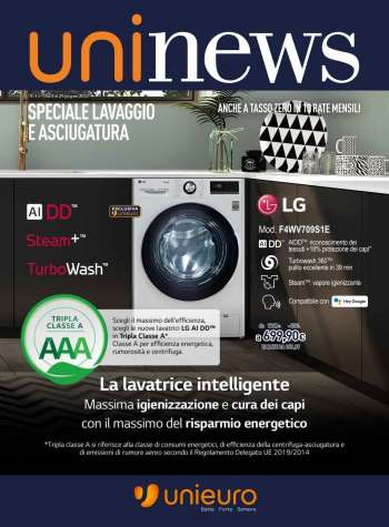 Volantino Unieuro - 3.6.2021 - 29.6.2021.