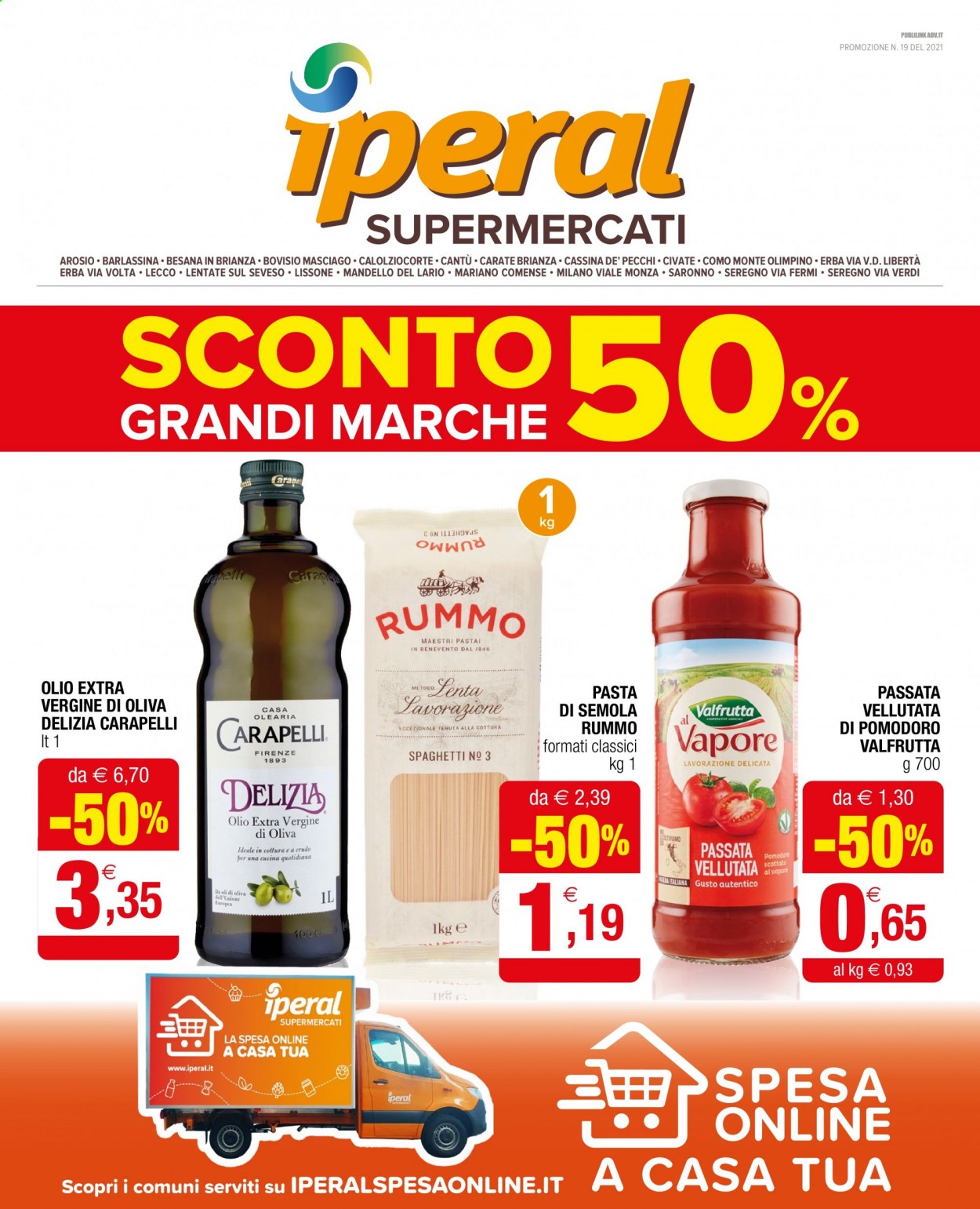 Volantino Iperal - 9/6/2021 - 22/6/2021. Pagina 1
